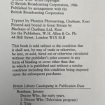 jeremy bentham doctor who the early years signed first3