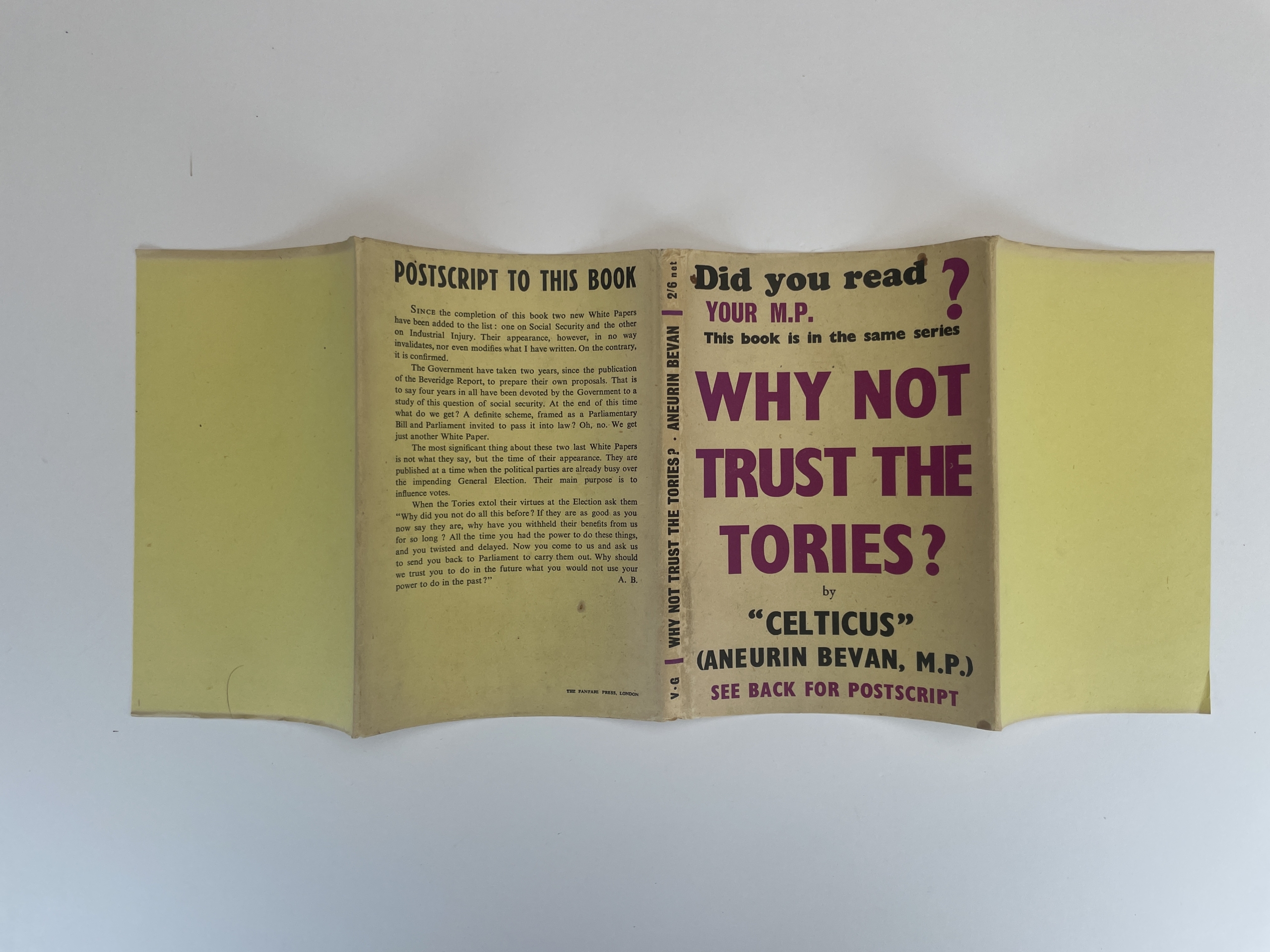 celticus why not trust the tories first ed5