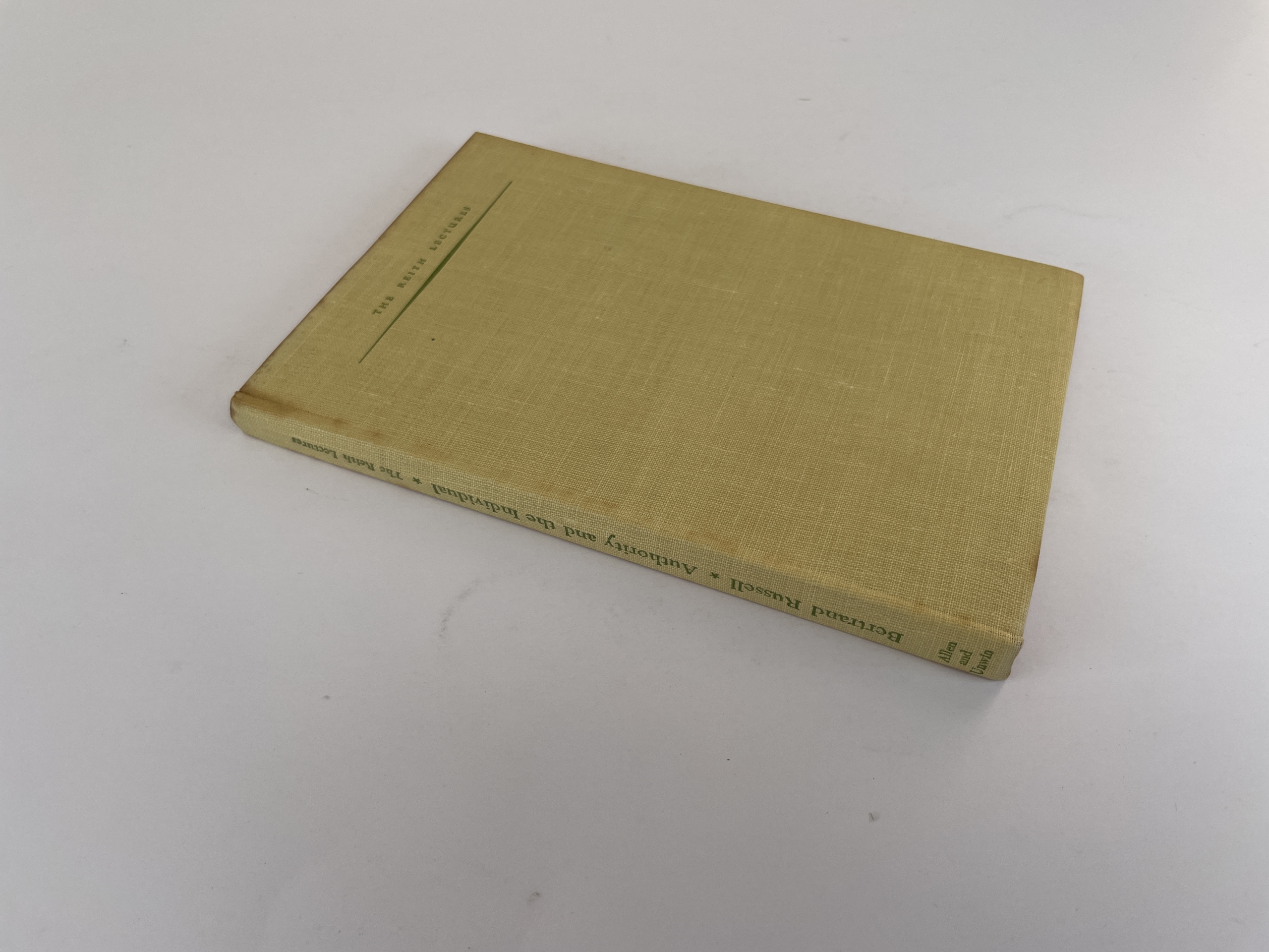 bertrand russell authority and the individual first ed3