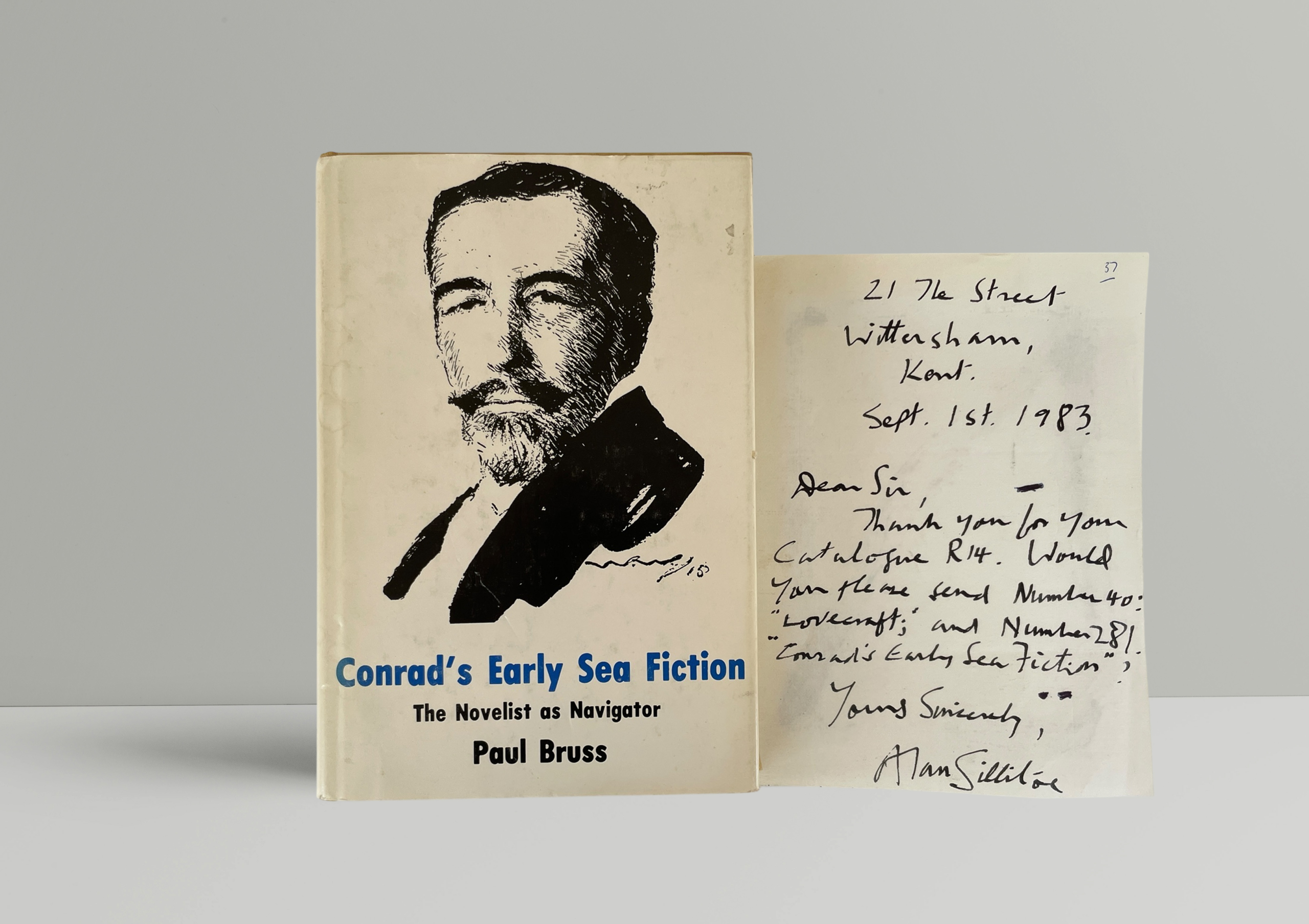paul bruss conrads earl sea fiction with letter 1