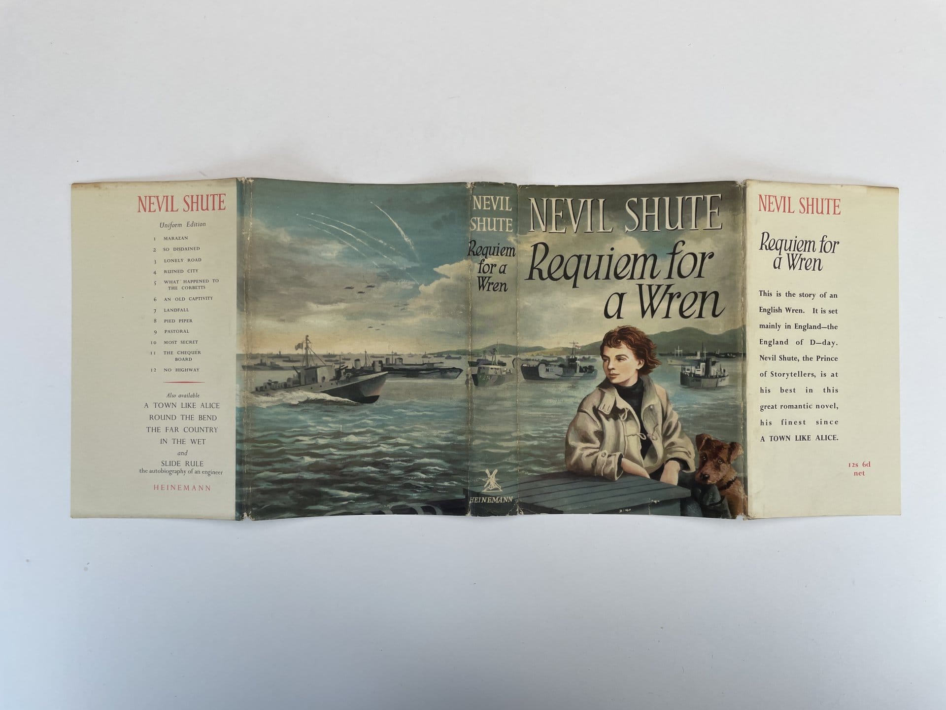 nevil shute requiem for a wren signed first edition5