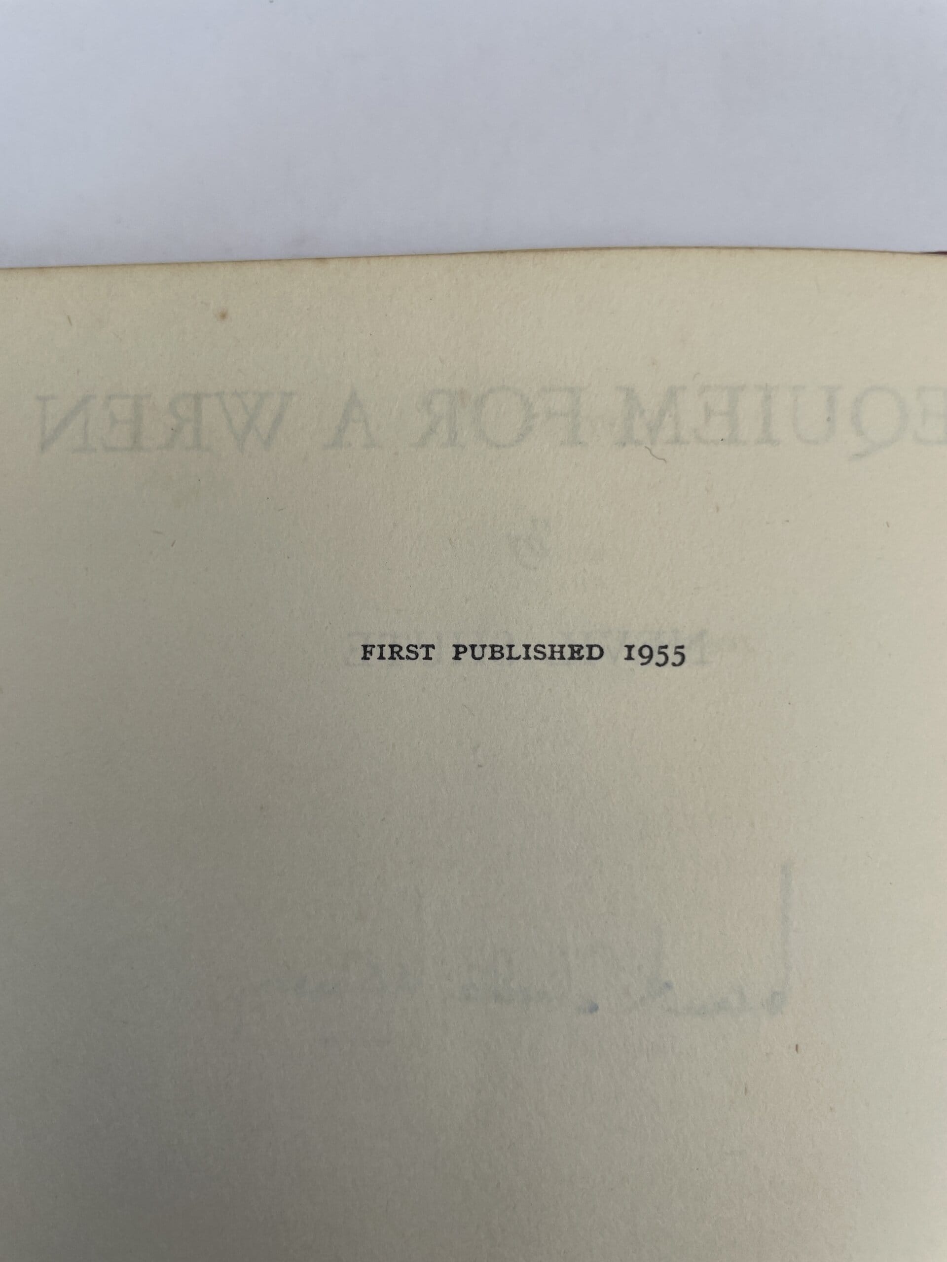 nevil shute requiem for a wren signed first edition3