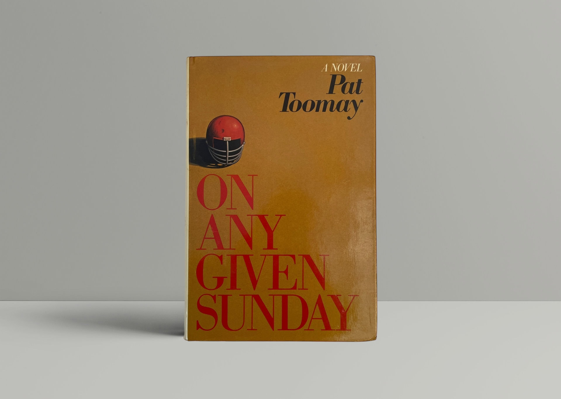 pat toomay on any given sunday signed first ed1