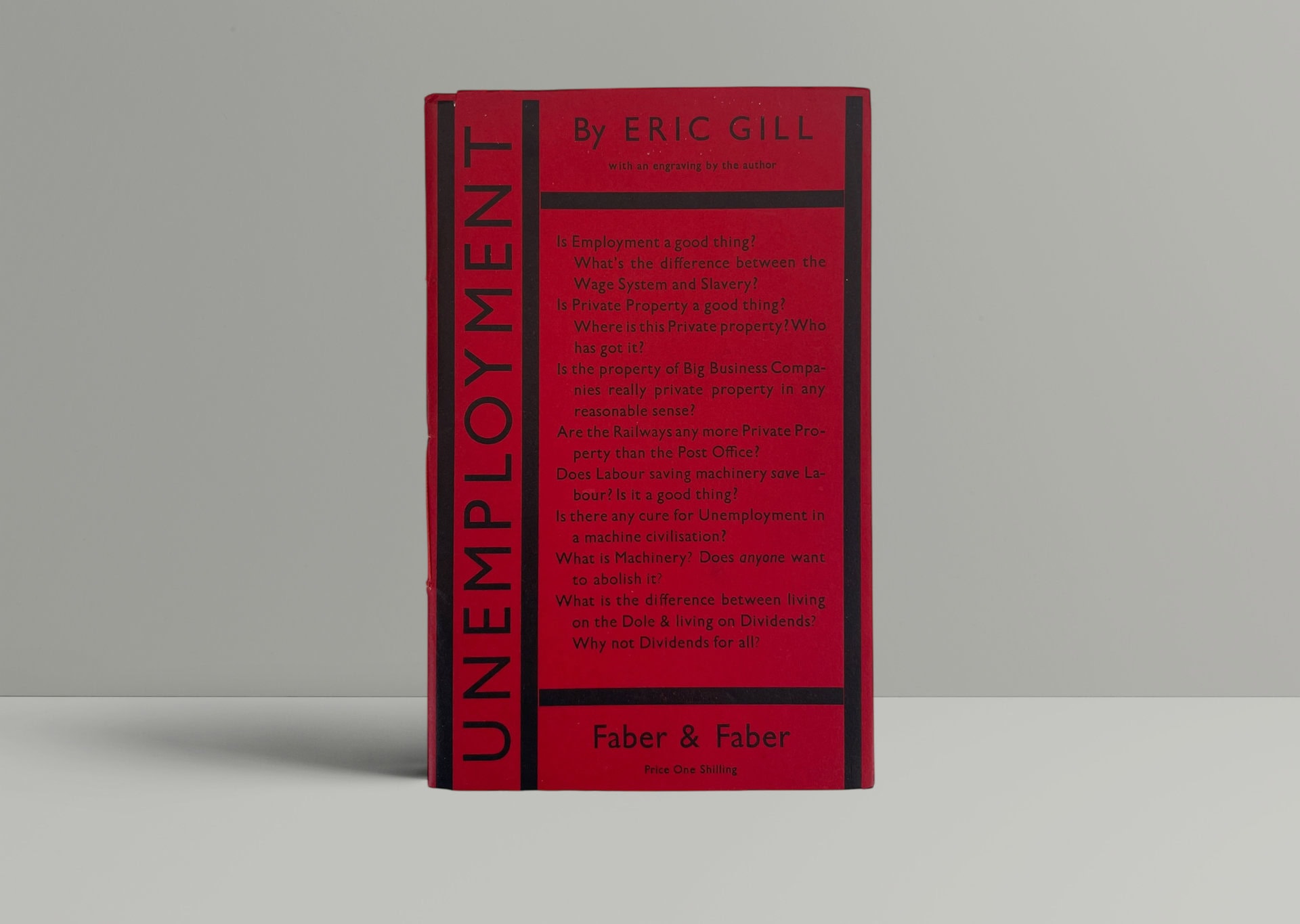 eric gill unemployment first ed1