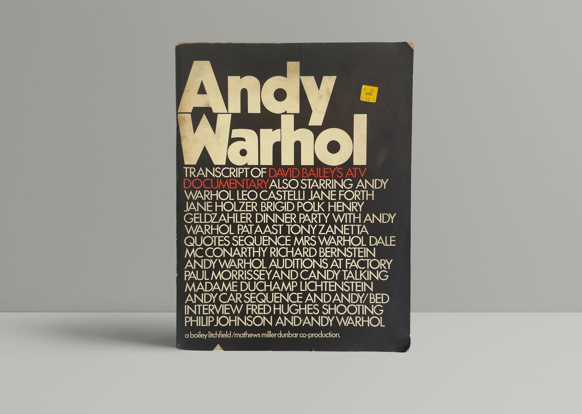 andy warhol signed by david bailey first1