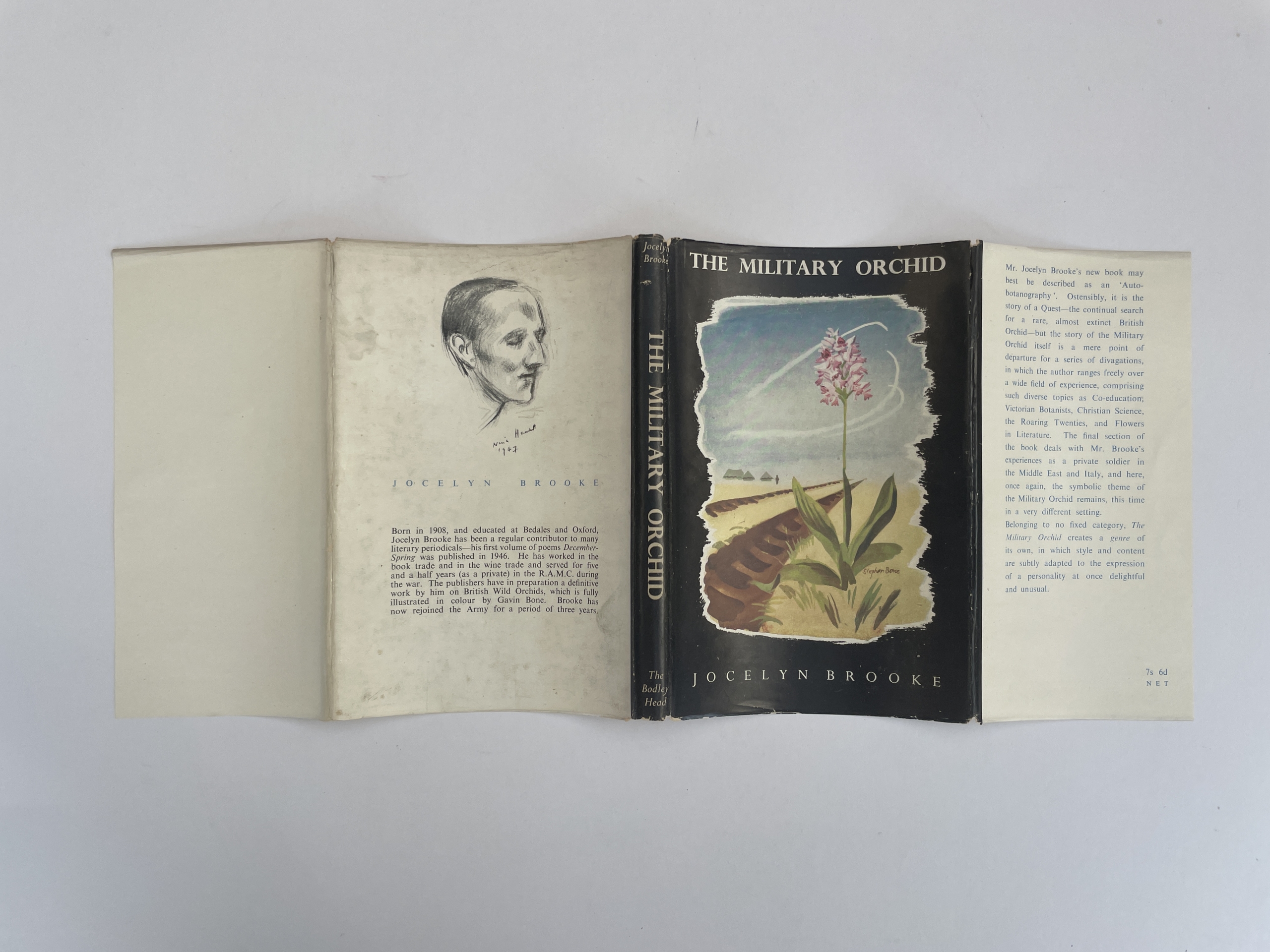 jocelyn brooke the military orchard signed first 5