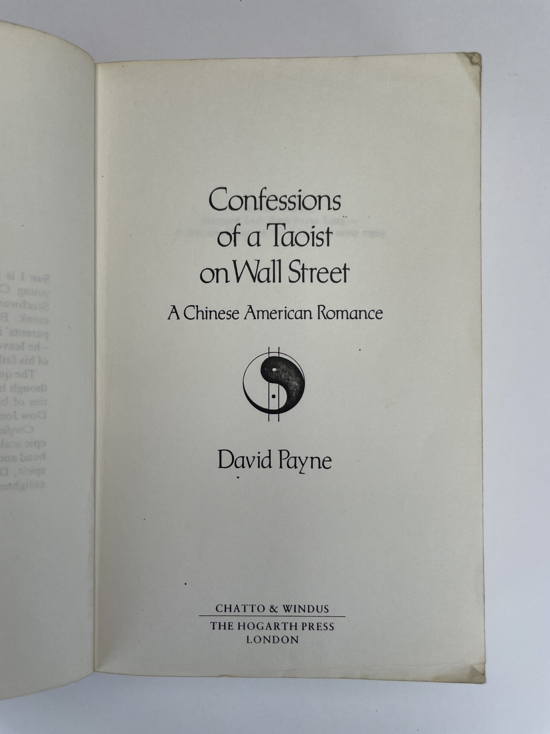 david payne confessions of a taoist on wall street proof2