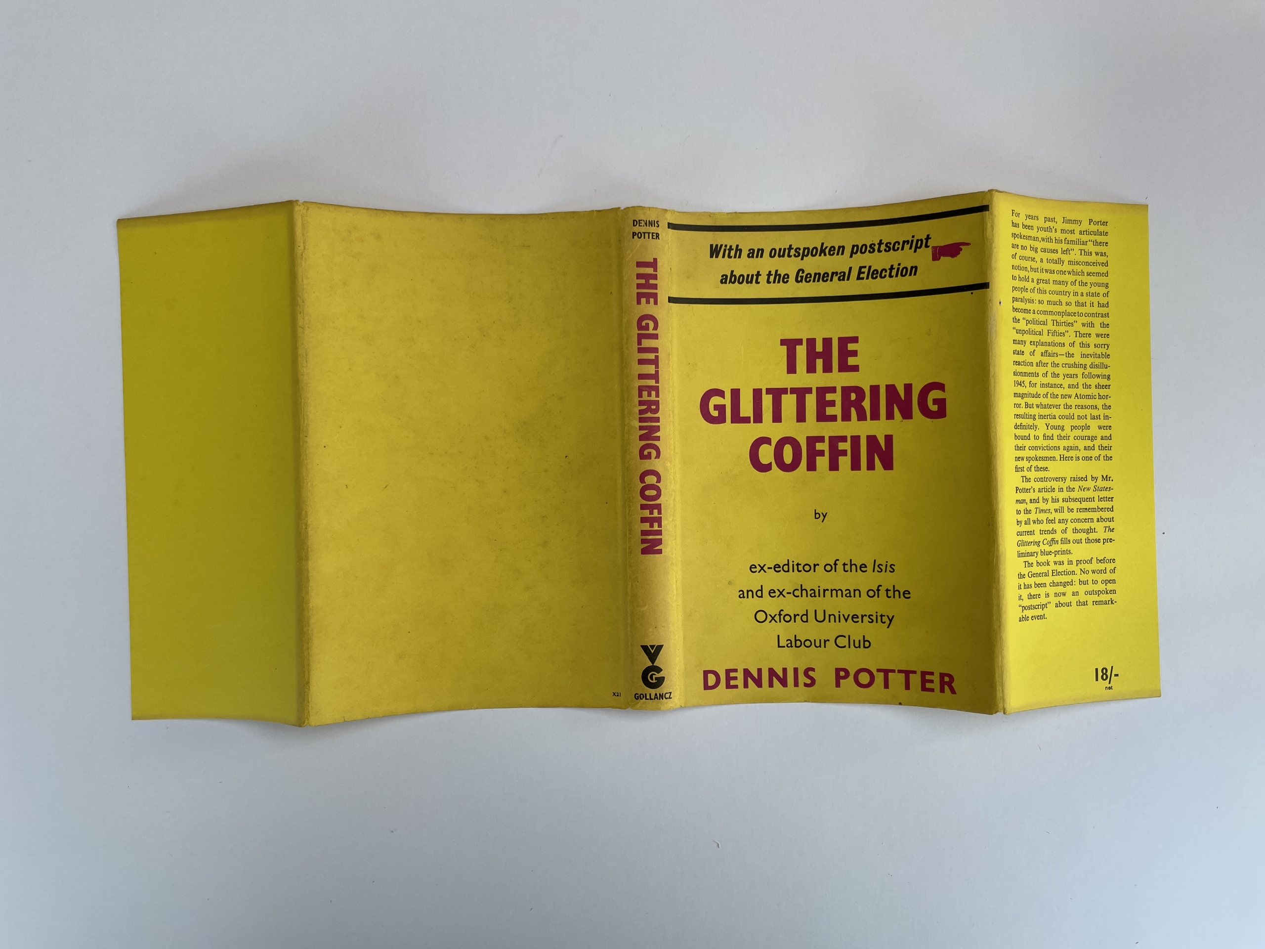 dennis potter the glittering coffin first ed5