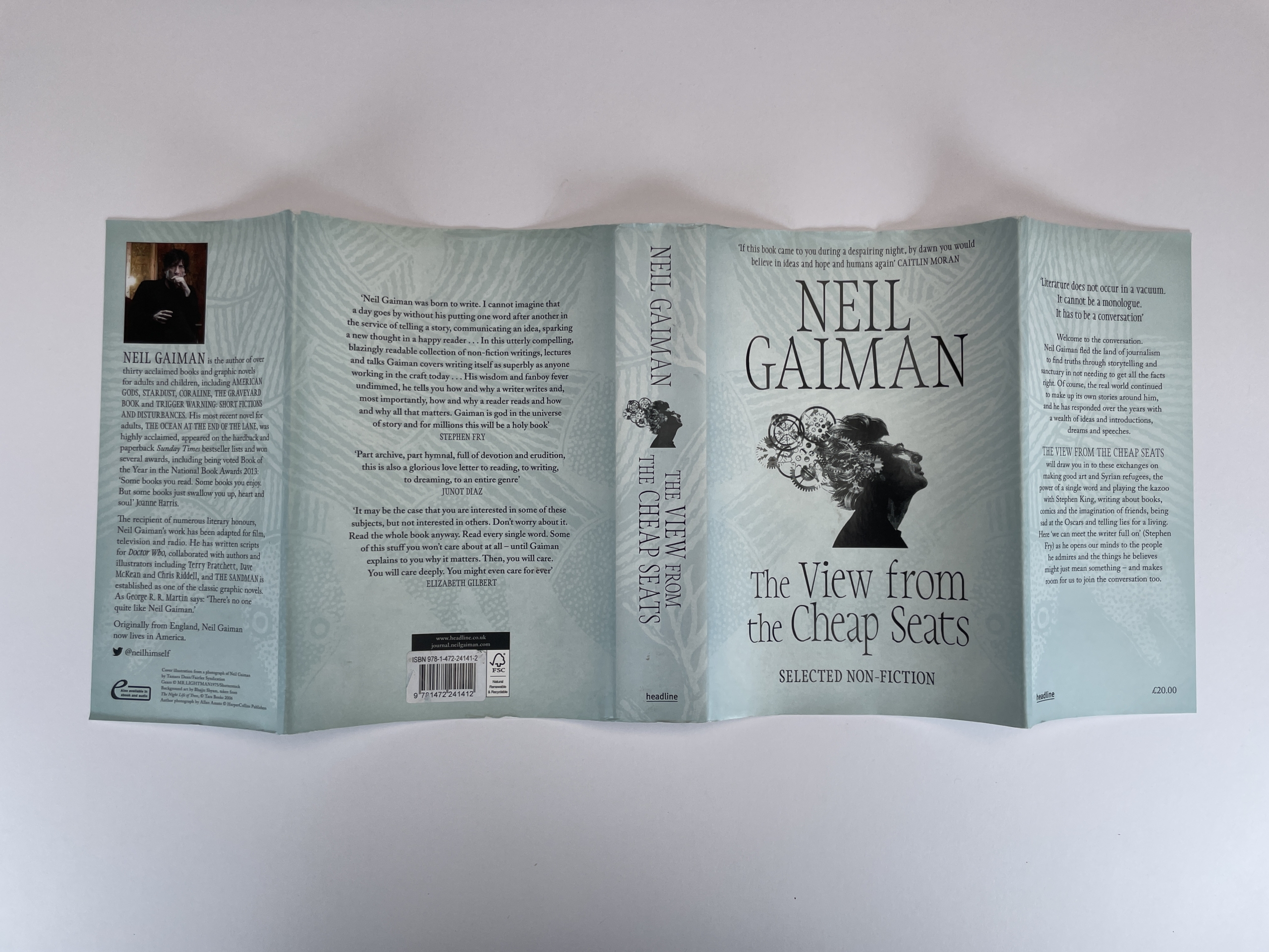 neil gaiman the view from the cheap seats signed first edi5