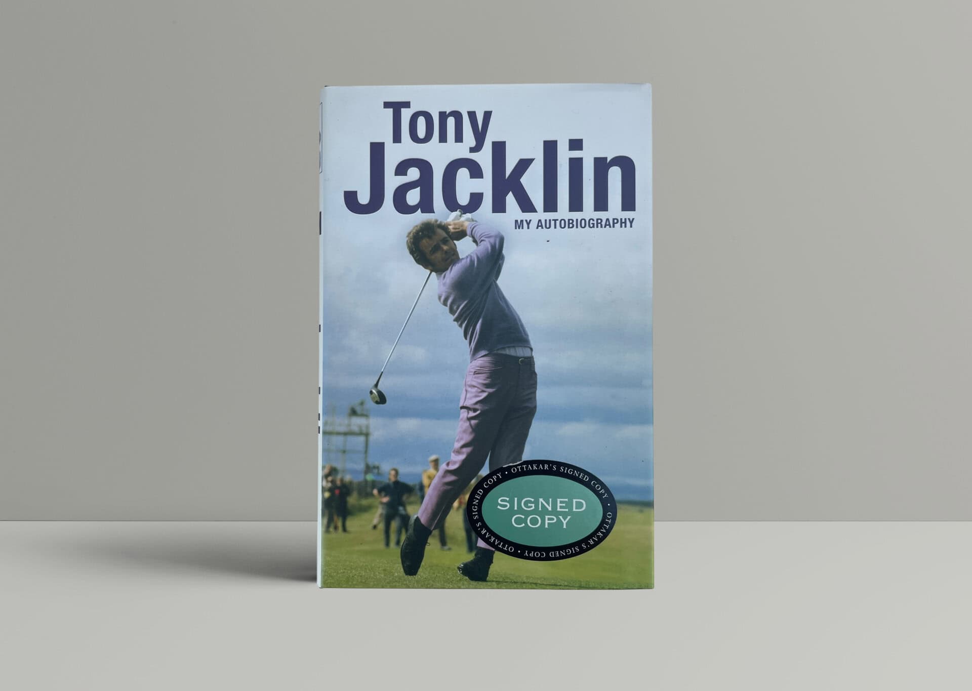 tony jacklin autobiography signed first1