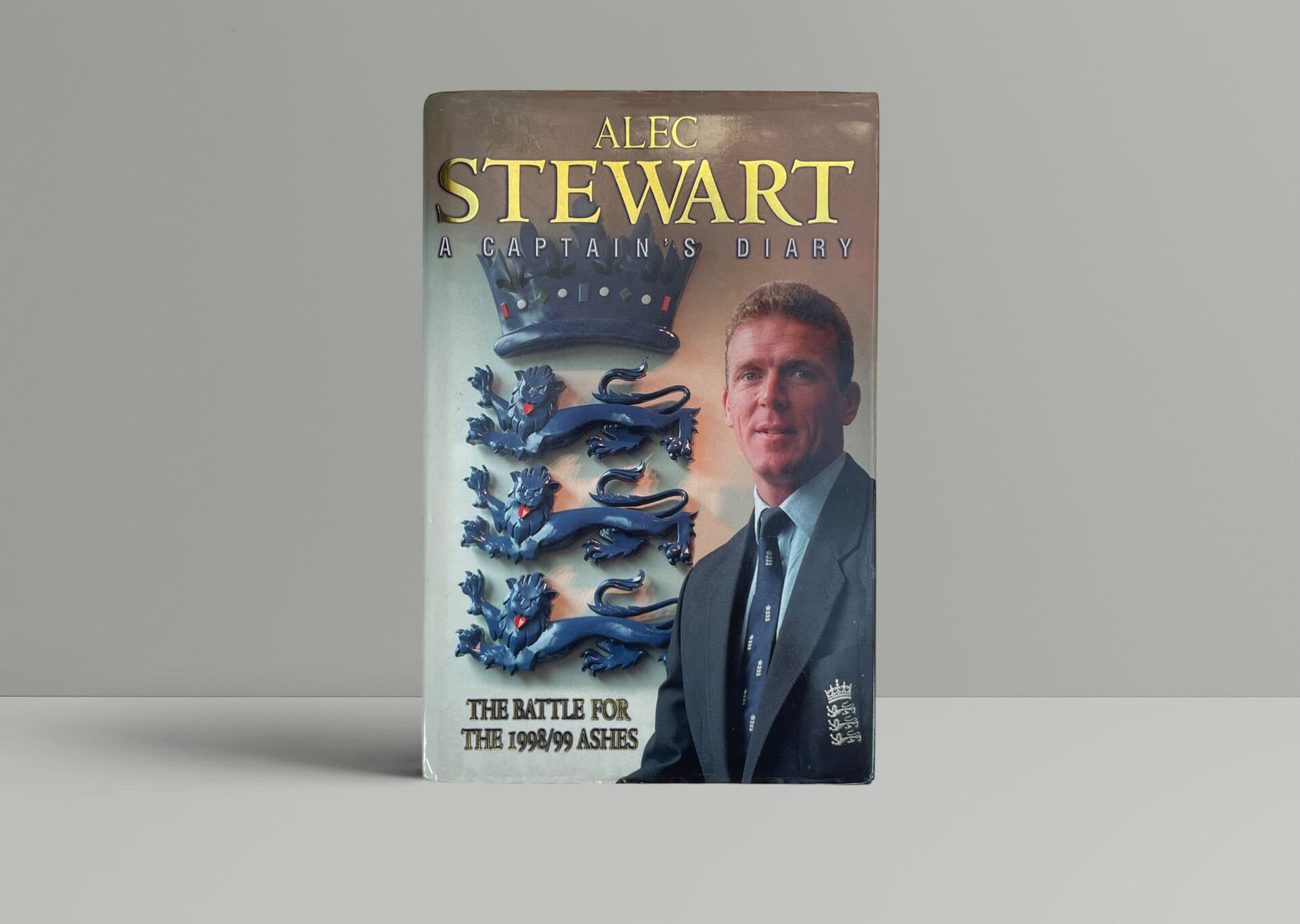 alec stewart a captains diary signed first1