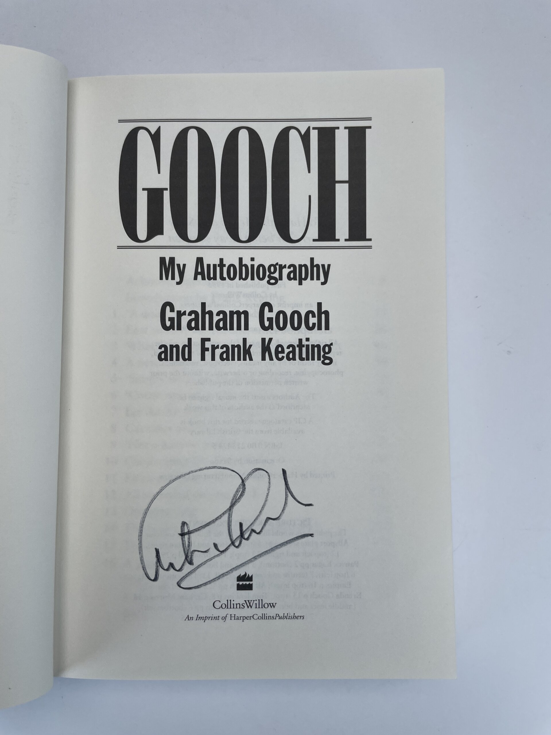 graham gooch autobiography signed first ed2