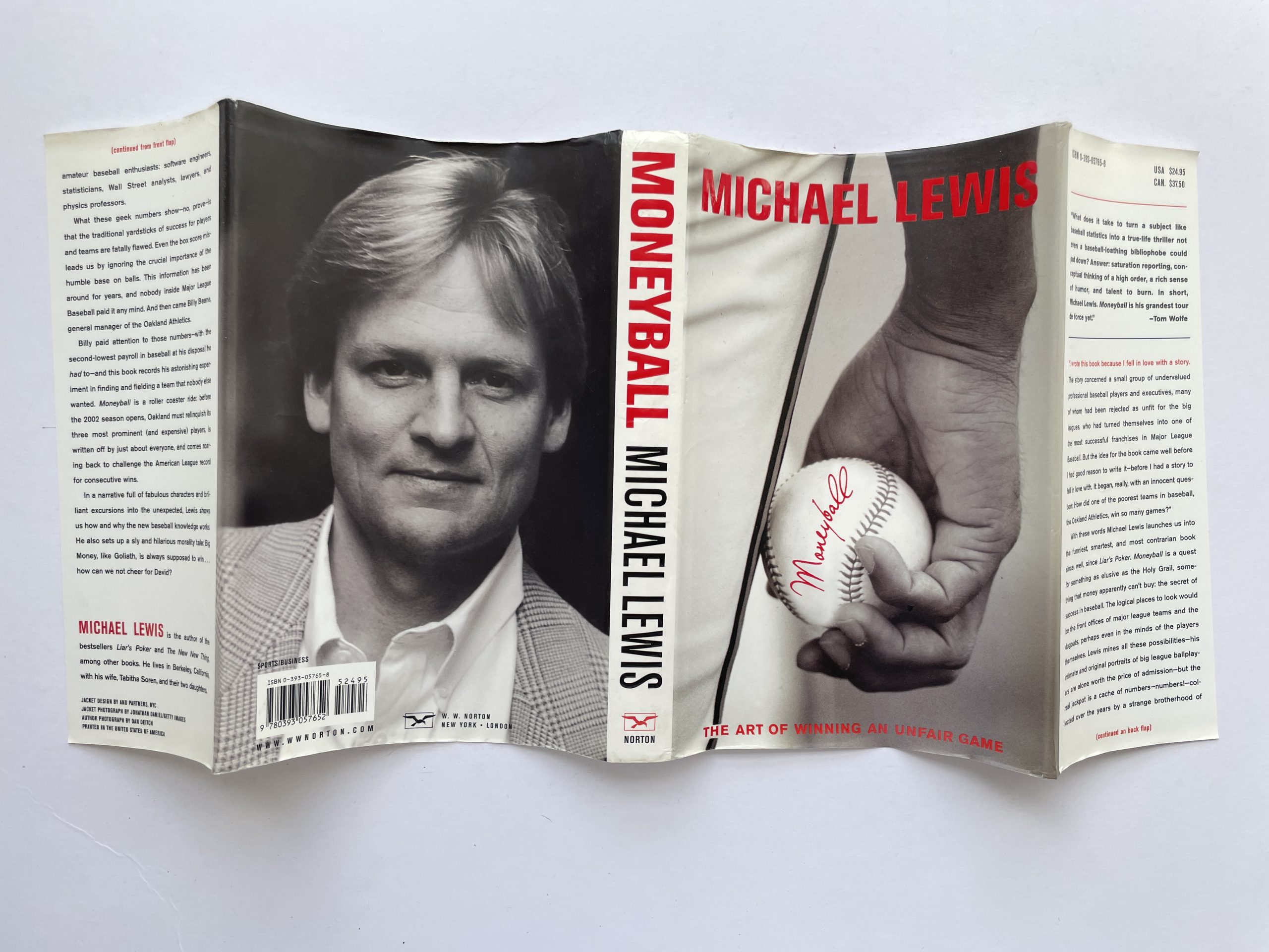 Michael Lewis - Moneyball - First US Edition 2003 - Image 4