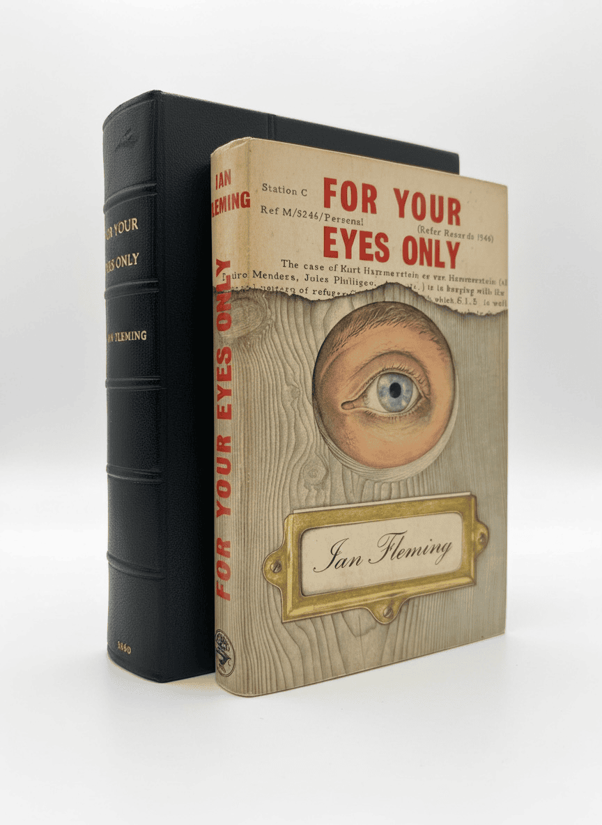 Ian Fleming - For Your Eyes Only - First Edition - Rare - INSCRIBED