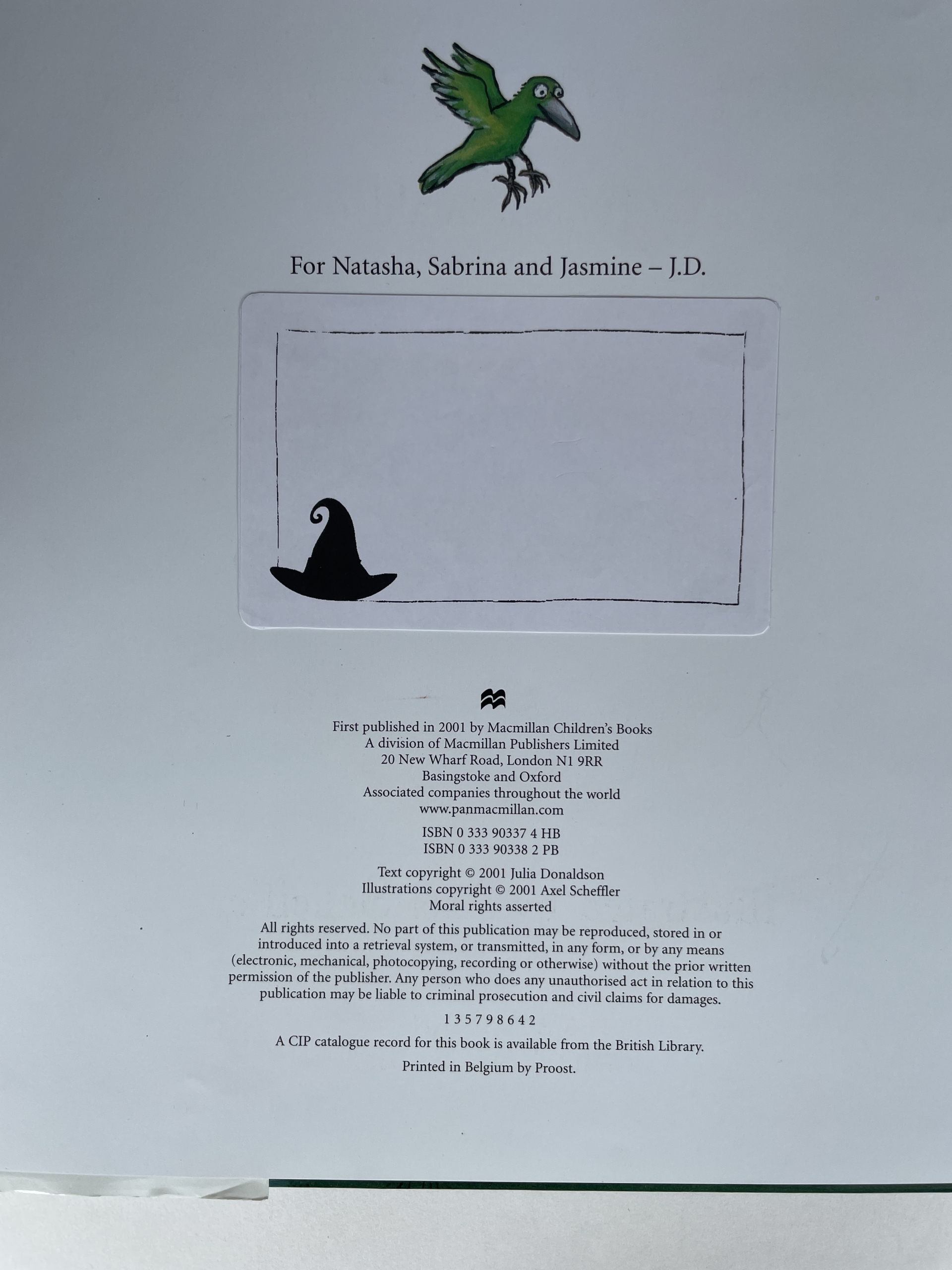 julia donaldson room of the broom signed first 3