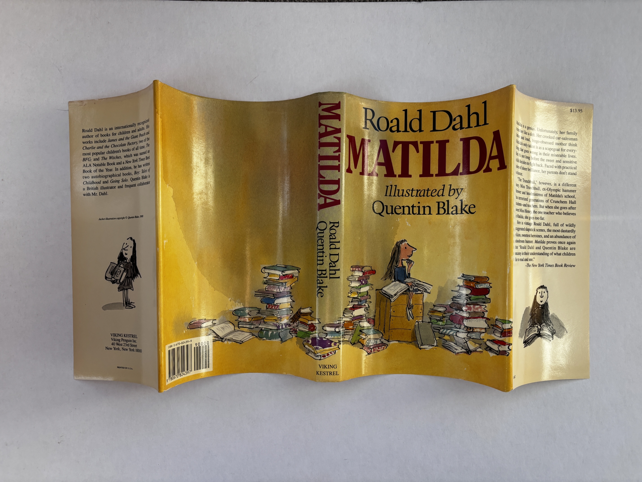 roald dahl matilda first us with mara wilson signed auto6