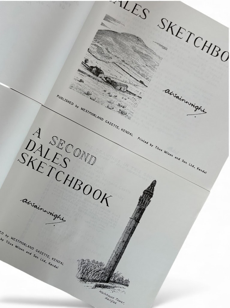 alfred wainwright dales sketchbook proof set1