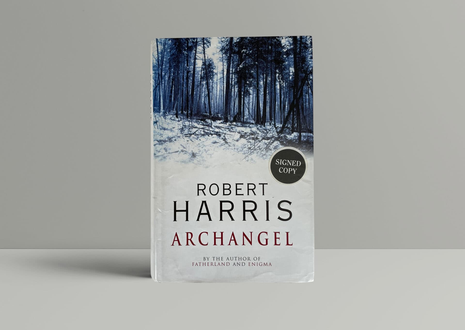 robert harris archangel signed first 1