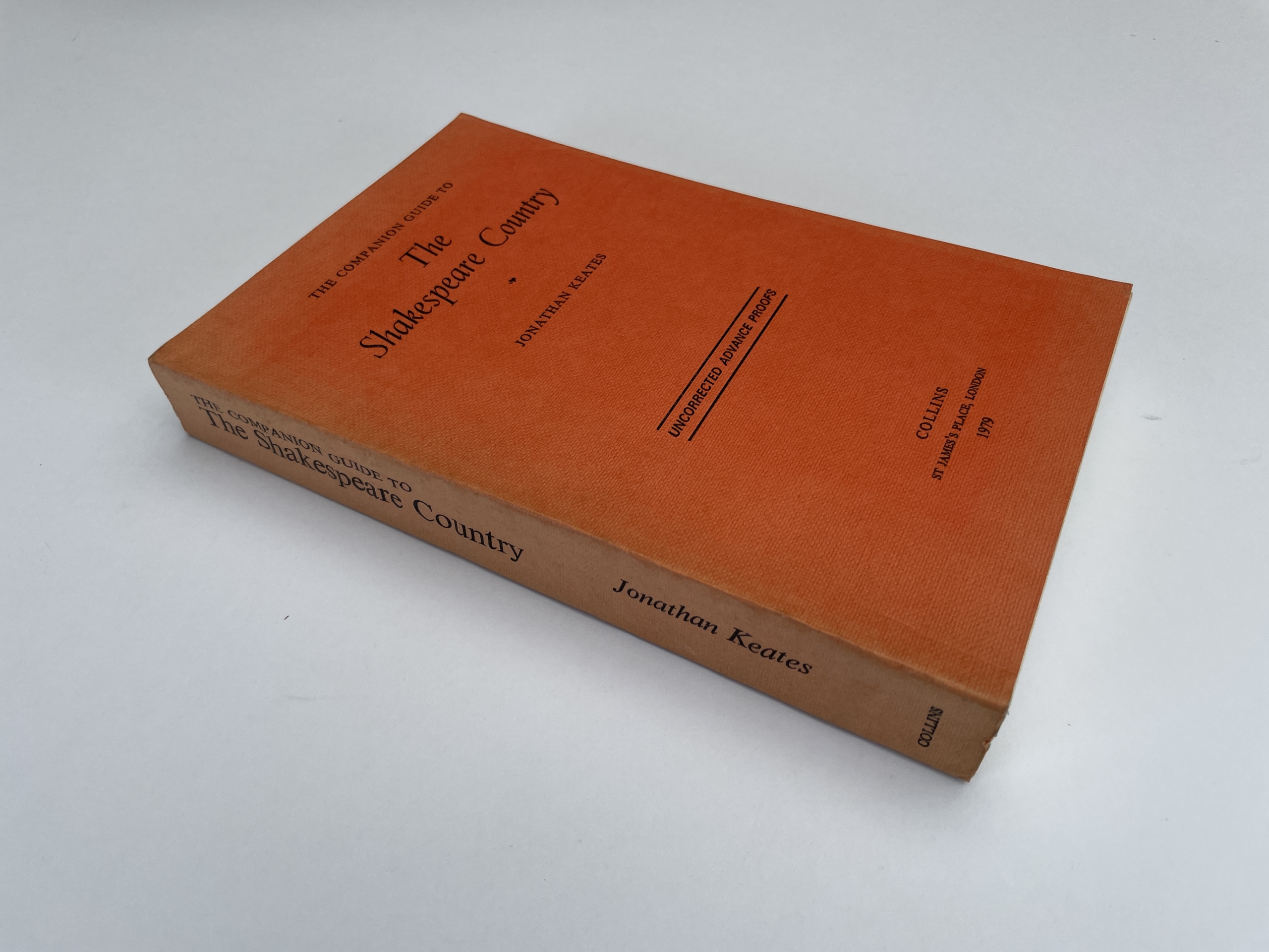 jonathan keates the shakespeare country proof3