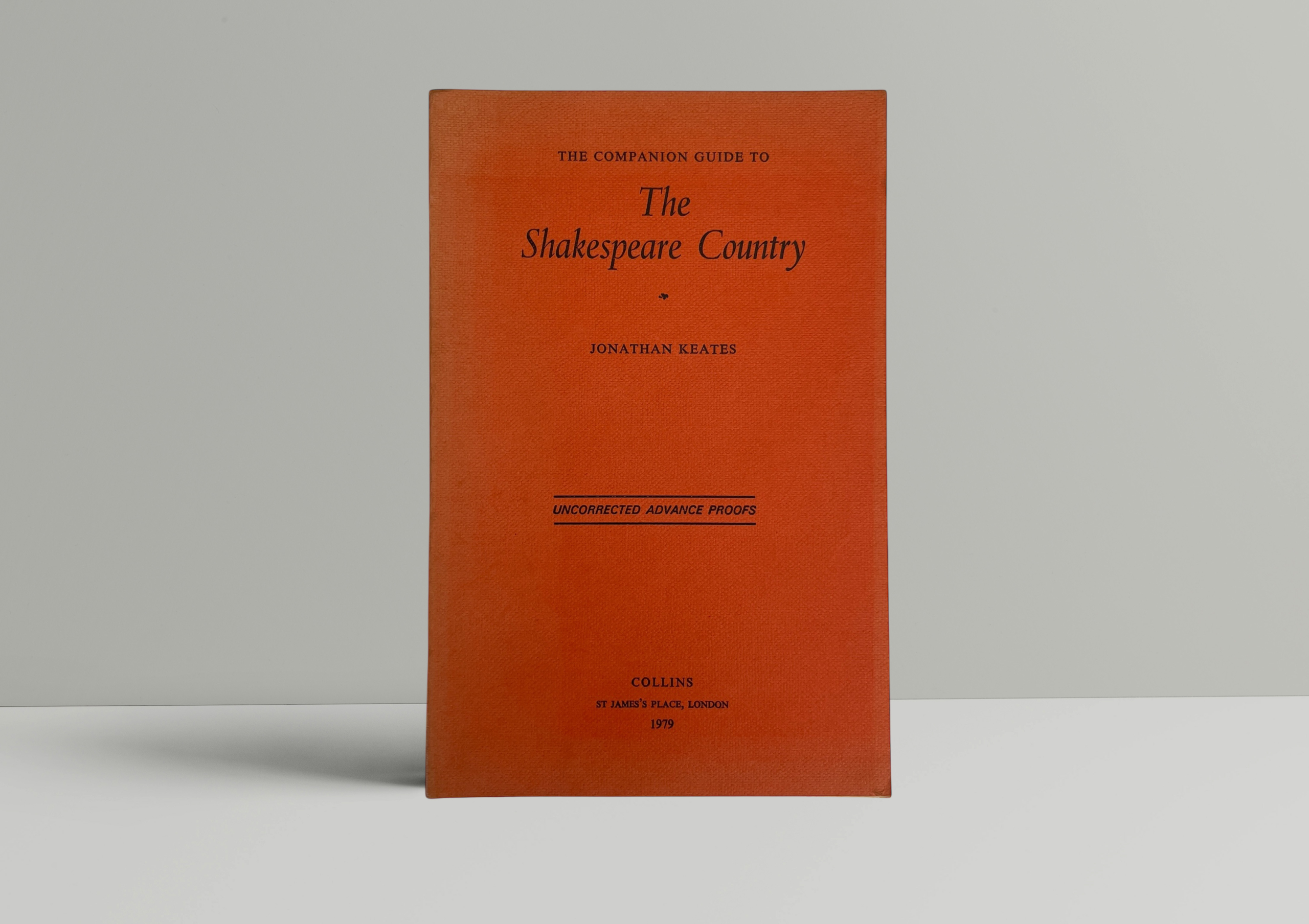 jonathan keates the shakespeare country proof1