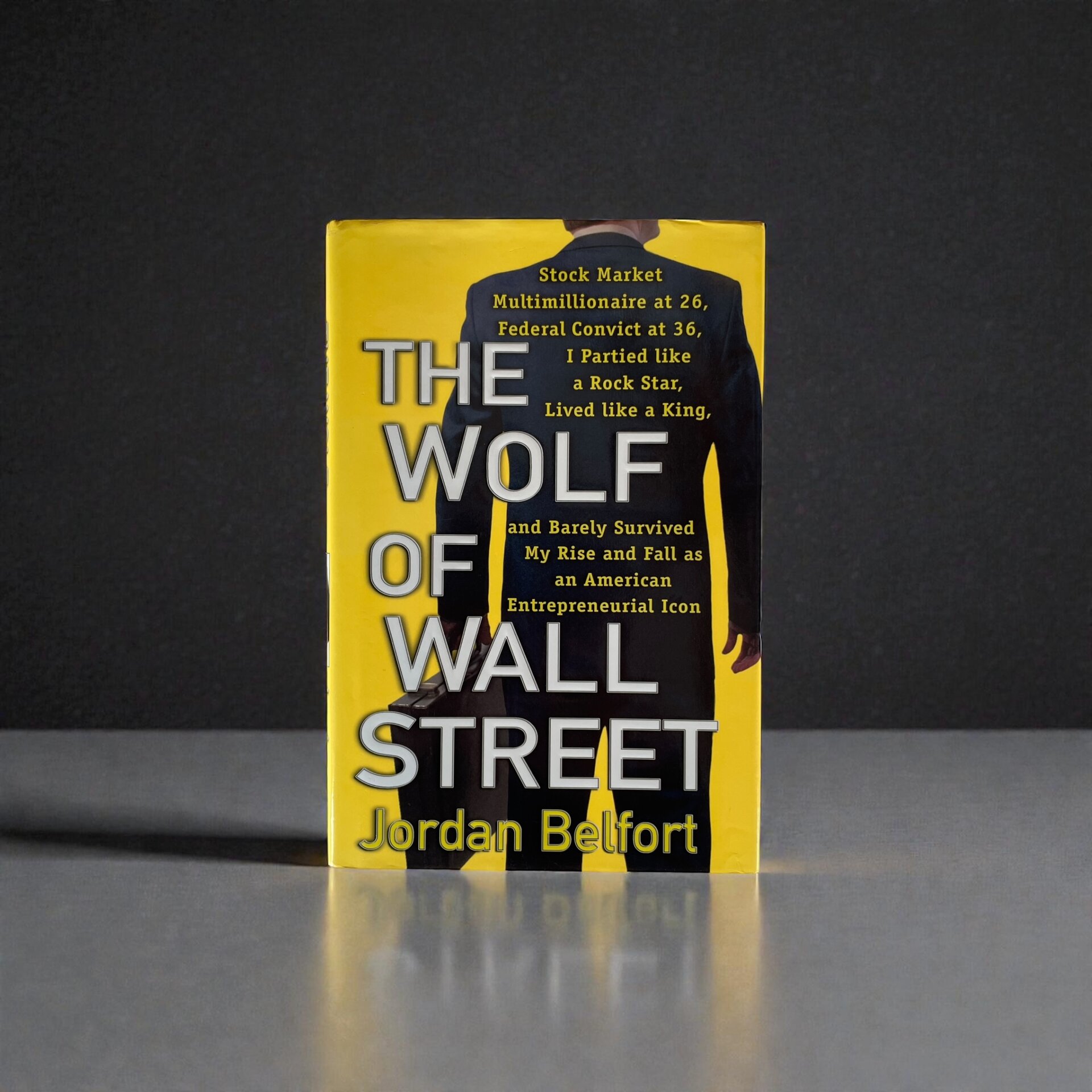 jordan belfort the wolf of wall street first ed1