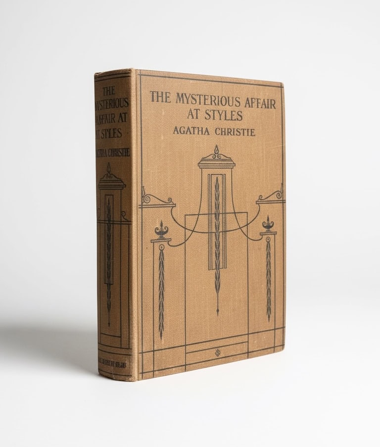 Agatha Christie - The Mysterious Affair at Styles - First Edition - Poirot