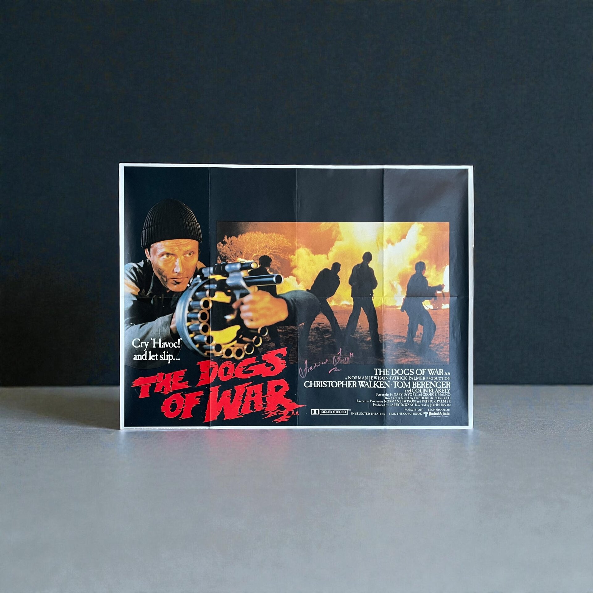 the dogs of war poster signed1