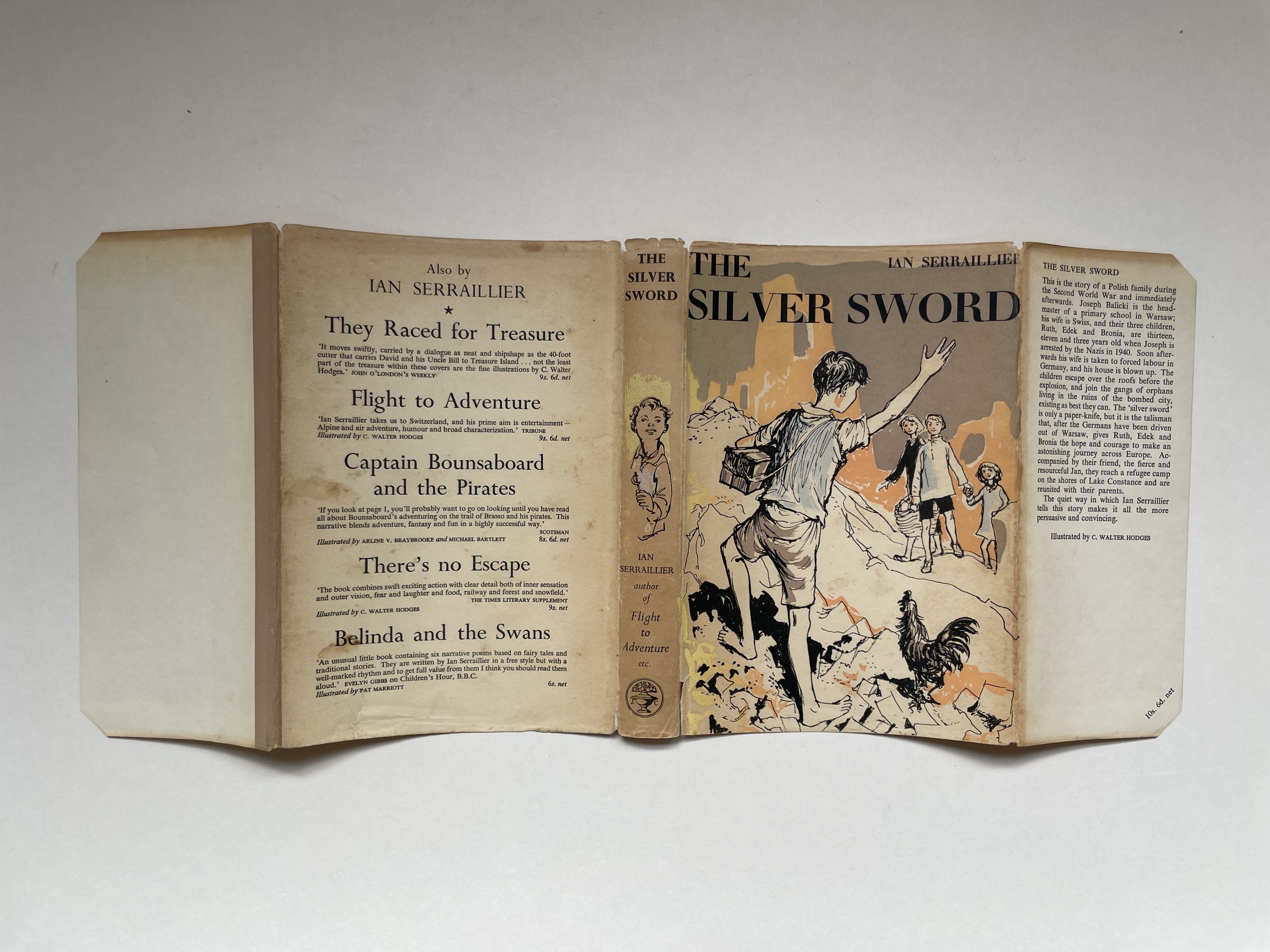 Ian Serraillier - The Silver Sword - First Edition 1956 - in first issue wrapper - Image 4