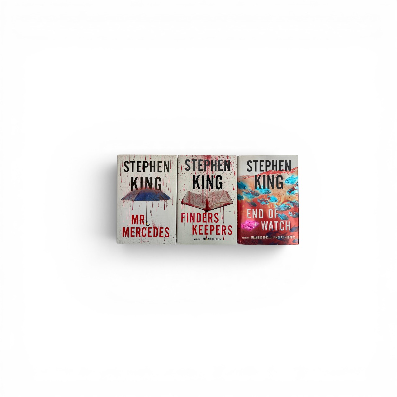 Stephen King - The Bill Hodges Trilogy (Mr Mercedes/Finders Keepers/End of Watch - First US Editions 2014