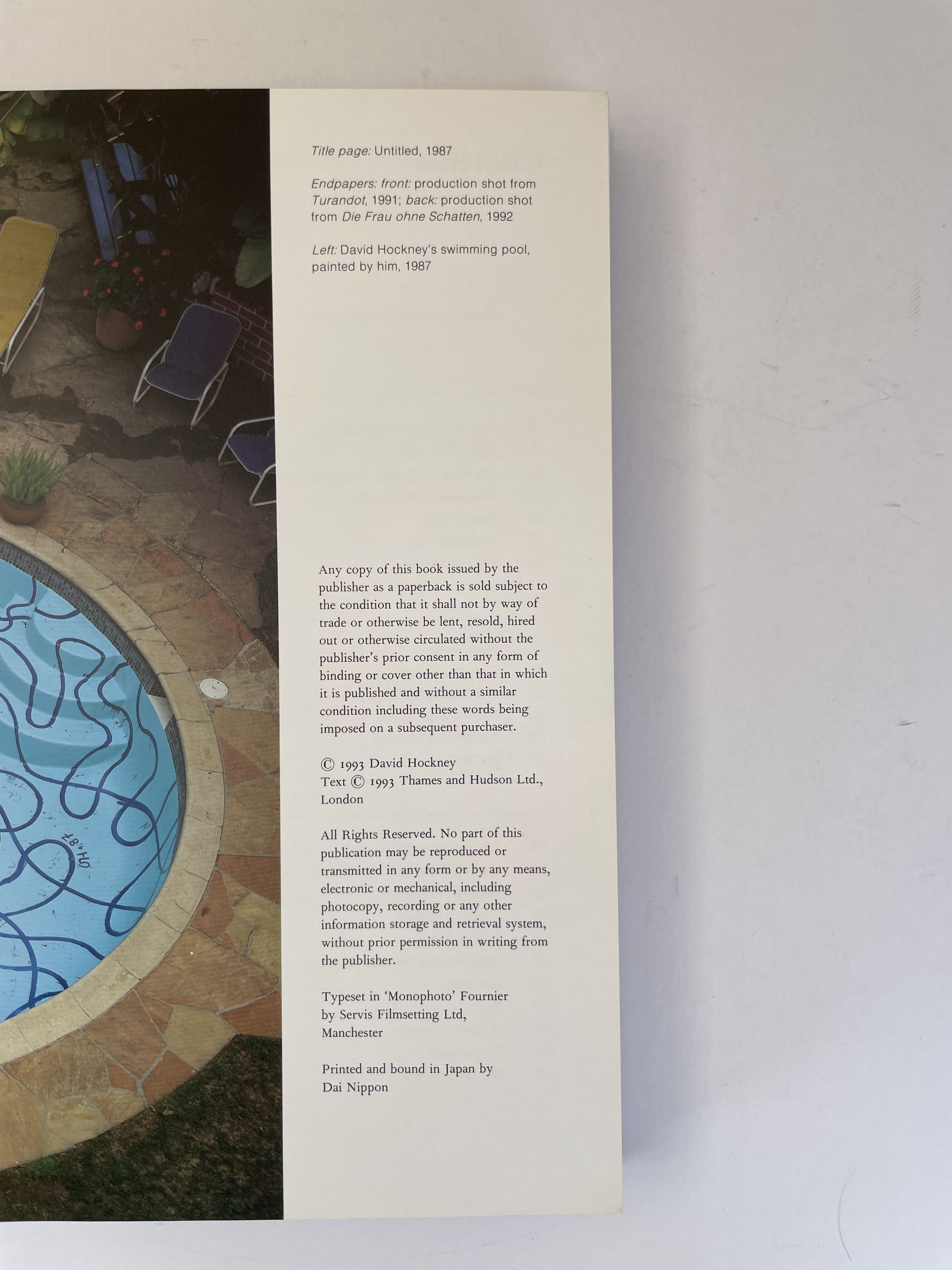 David Hockney - That's The Way I See It - First Edition 1993 - Image 2