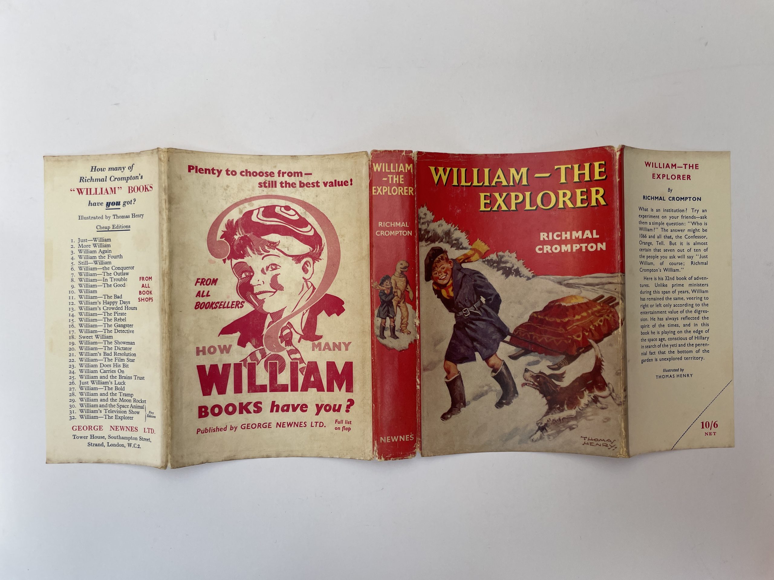 Richmal Crompton - William the Explorer - First Edition 1960 - Image 4