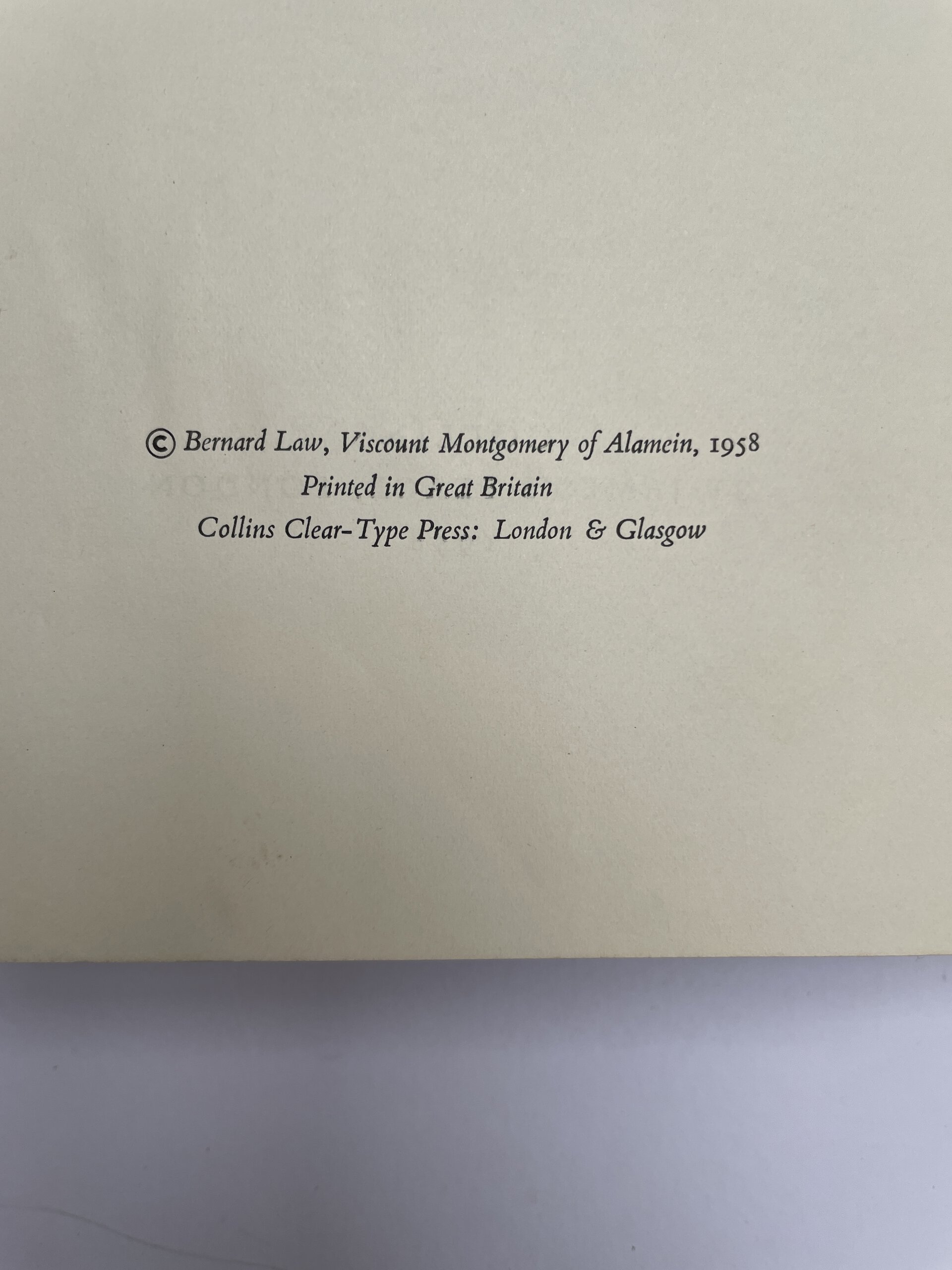 the memoirs of field marshal montgomery double signed first 4