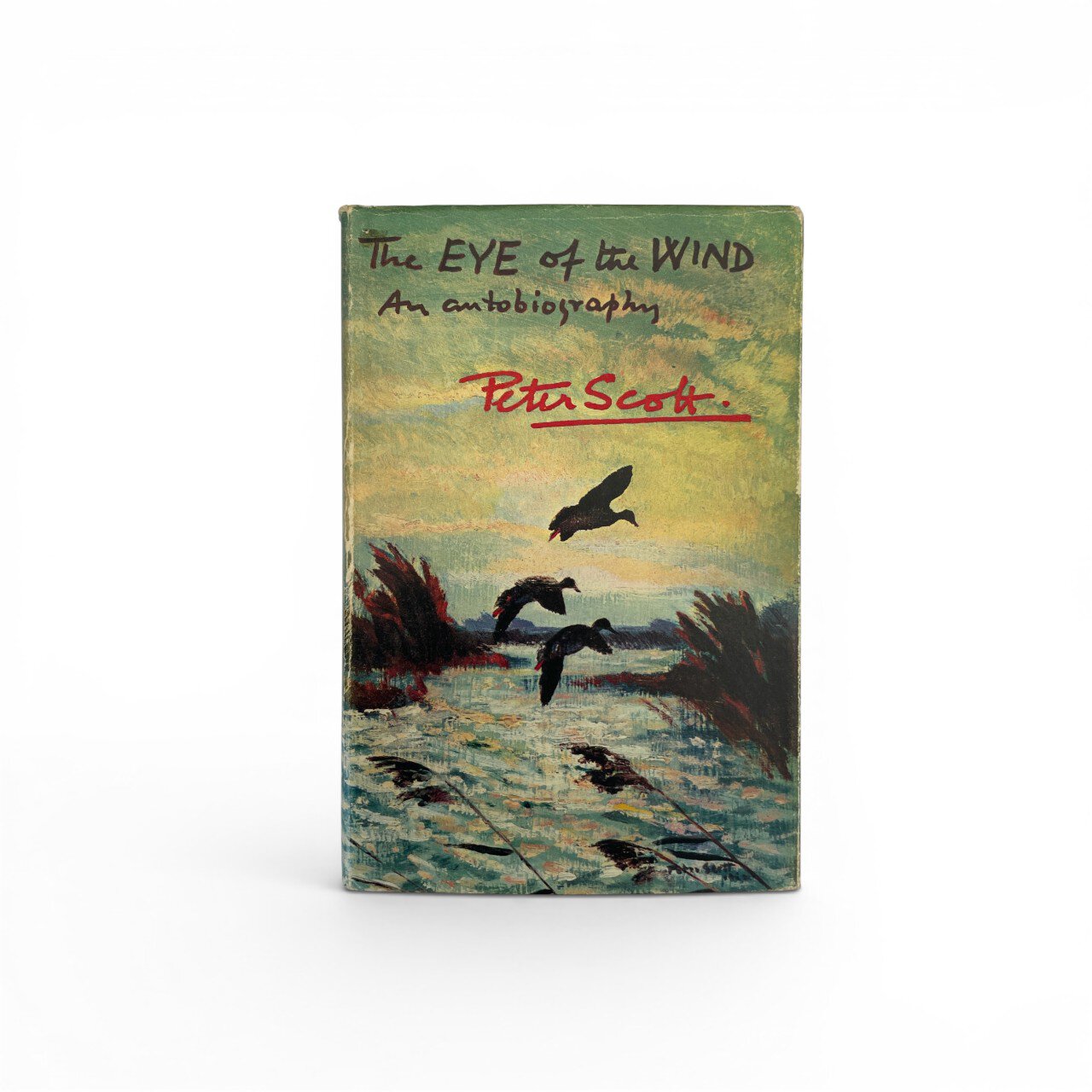 peter scott the eye of the wind signed first edition1