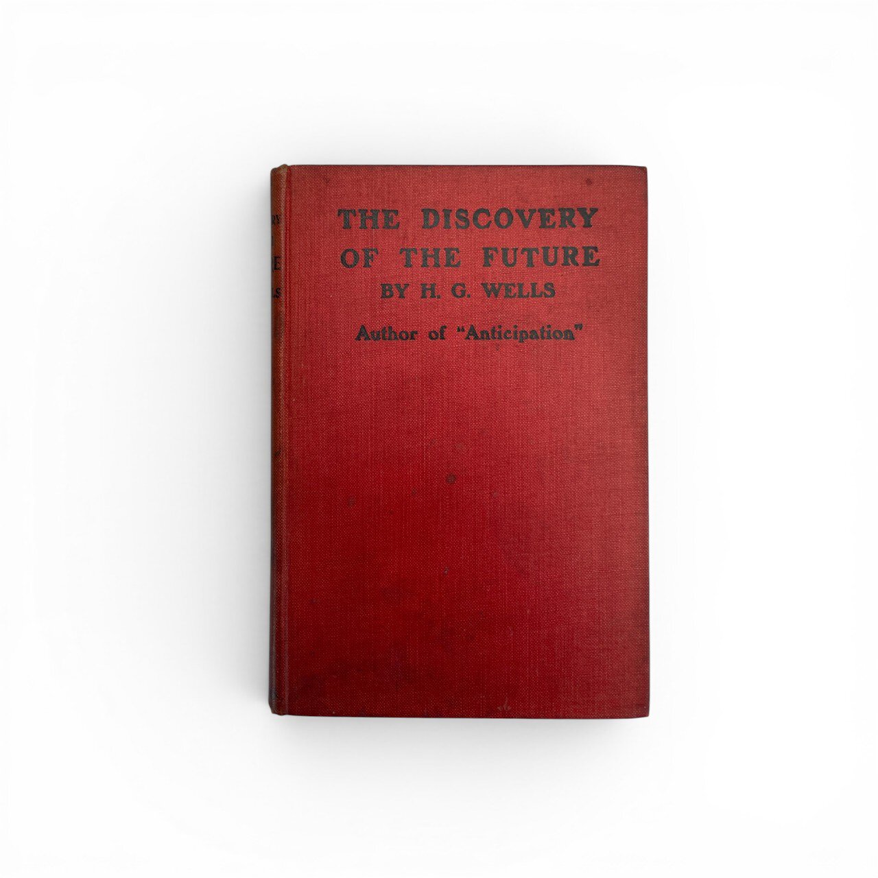 hg wells the discovery of the future first edition1