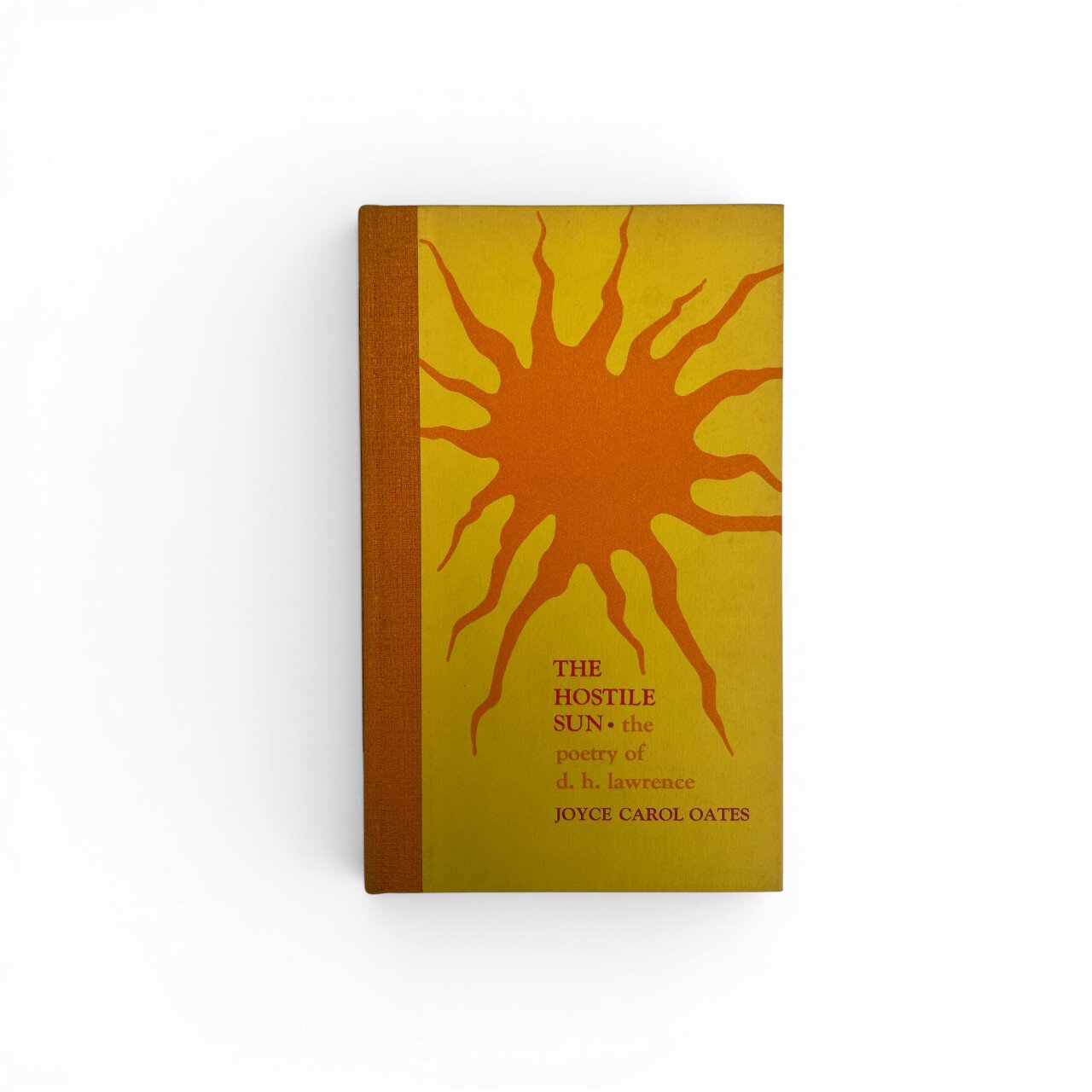 joyce carol oats the hostile sun first edition1