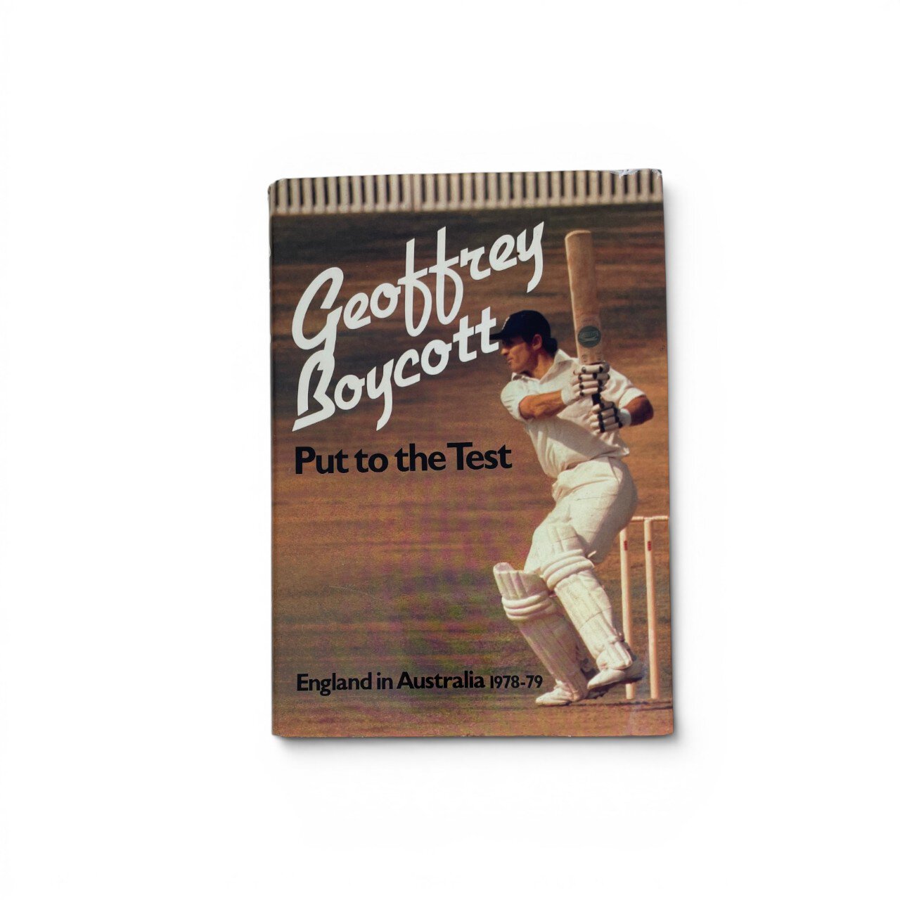 geoff boycott put to the test signed first 1