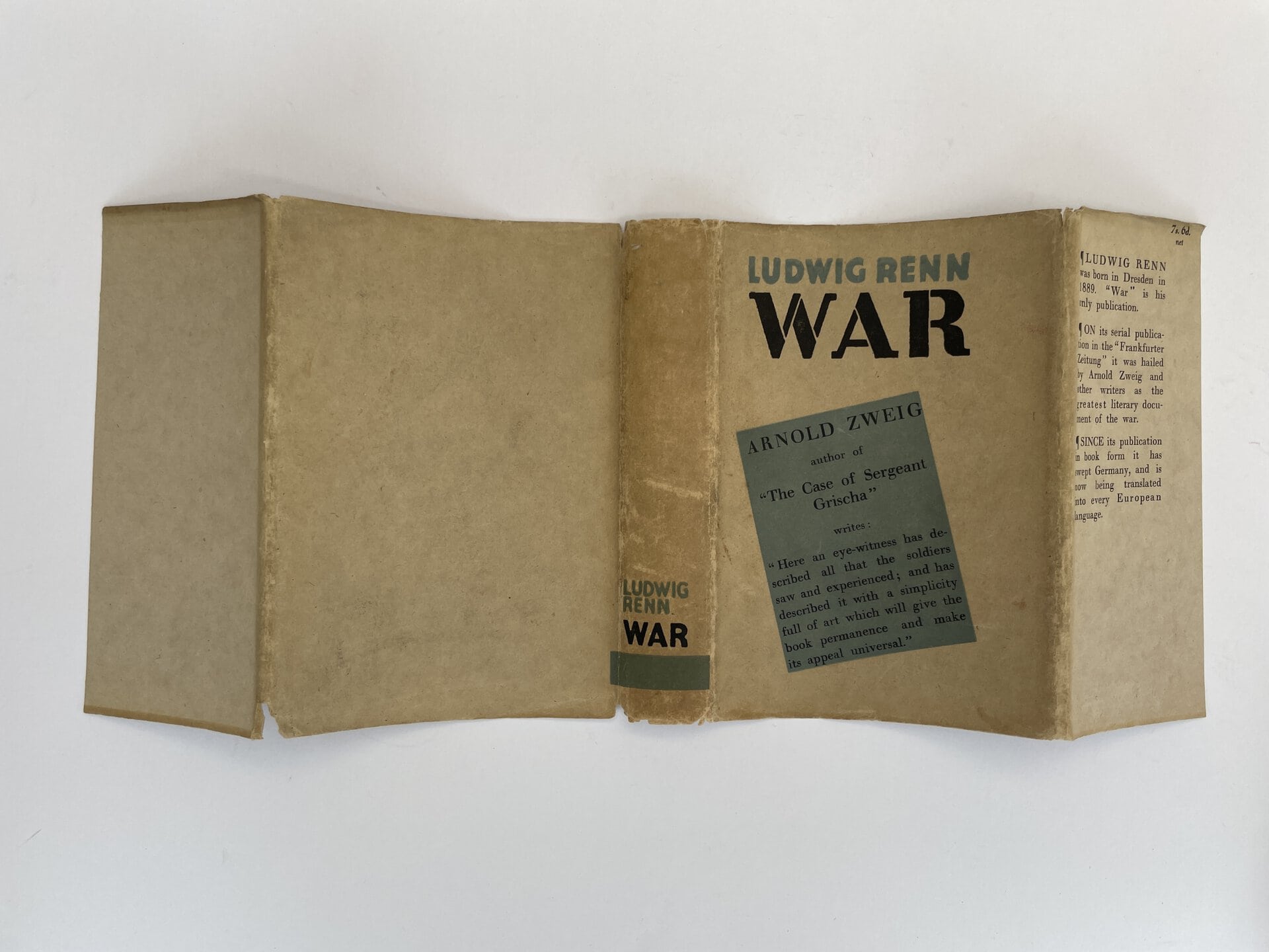 ludwig renn war first edition4