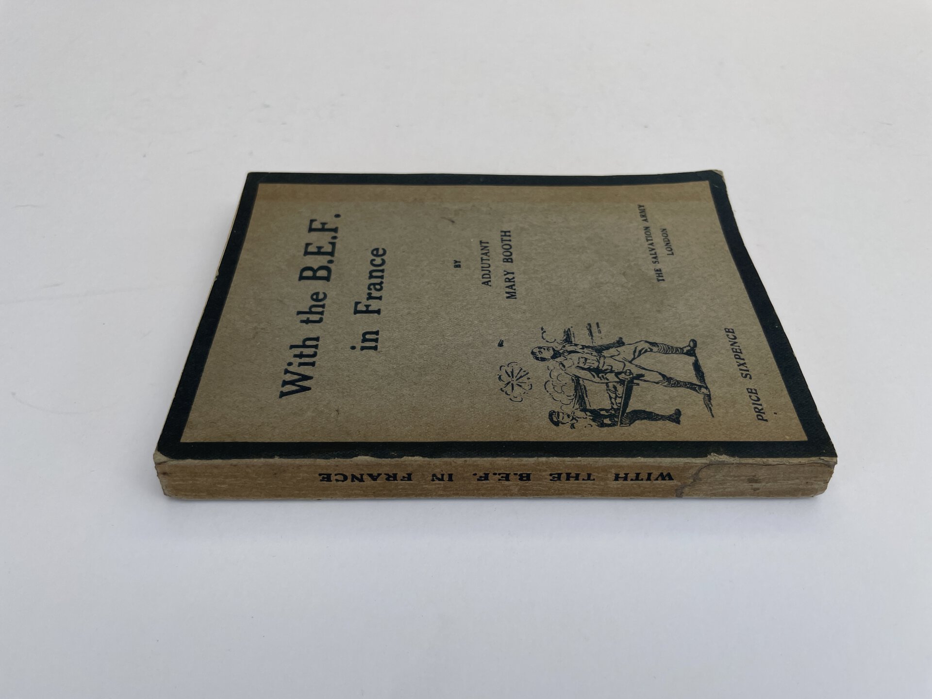 mary booth with the BEF in france first ed3