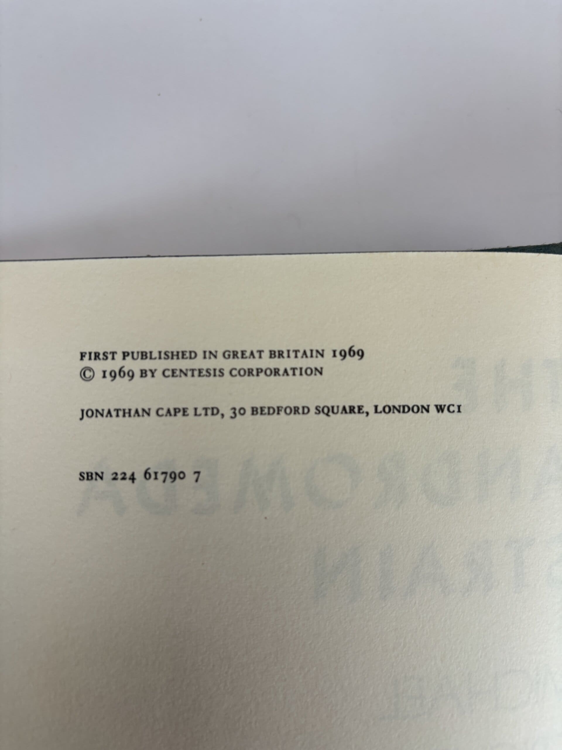 michael crichton the andromeda strain first ed2