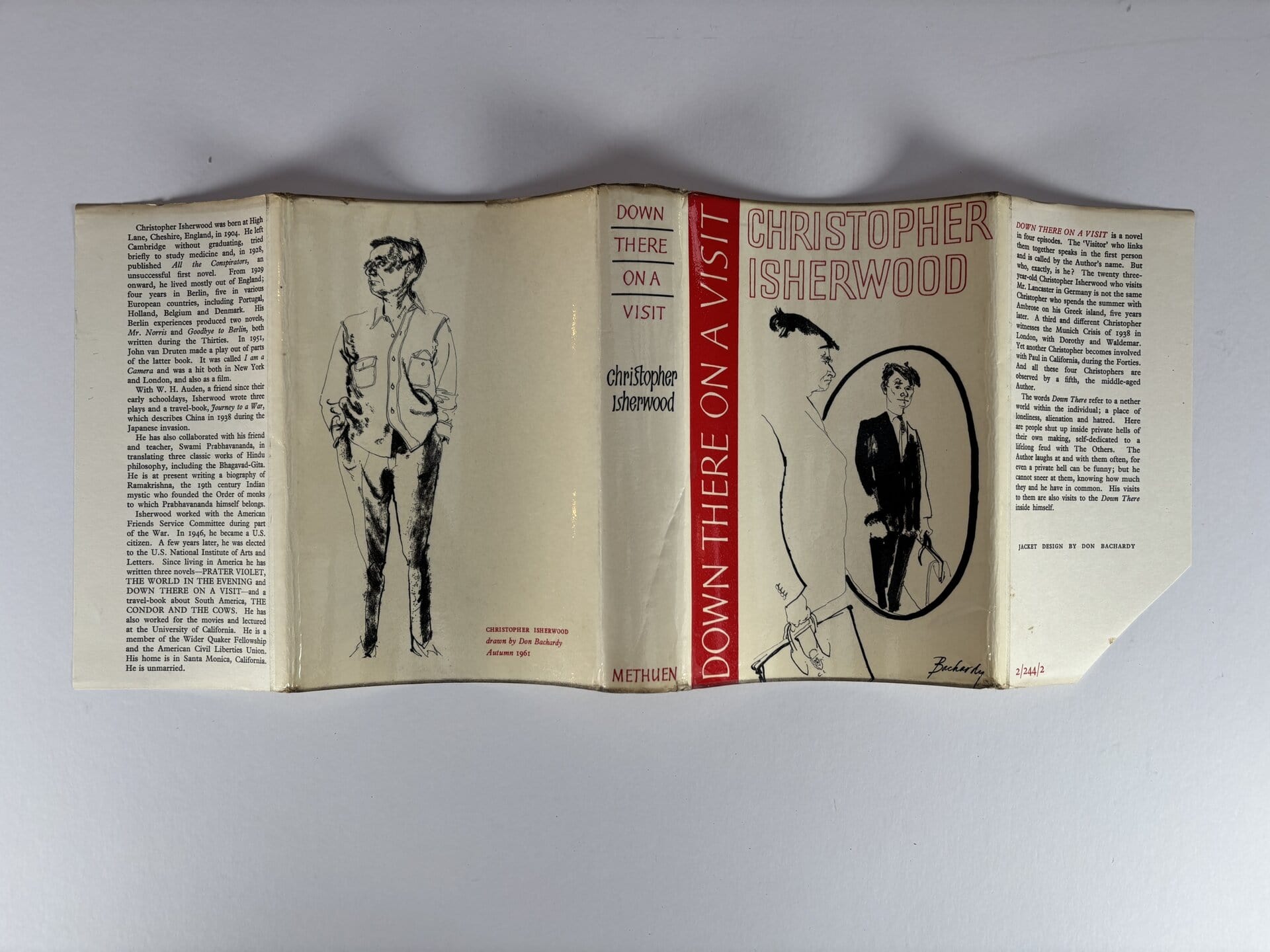 christopher isherwood down there on a visit first ed4