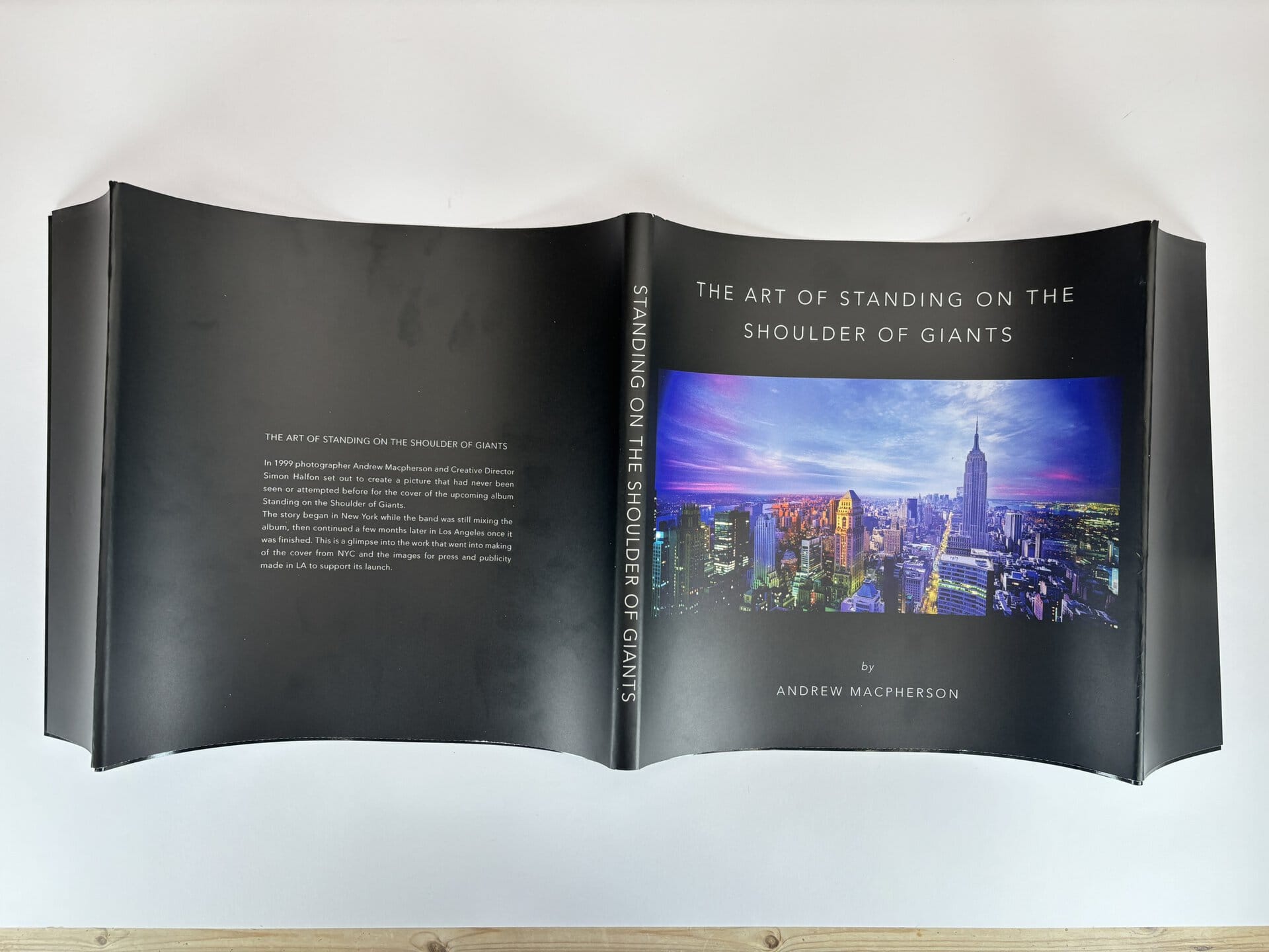 andrew macpherson the art of standing on the shoulder of giants signed5