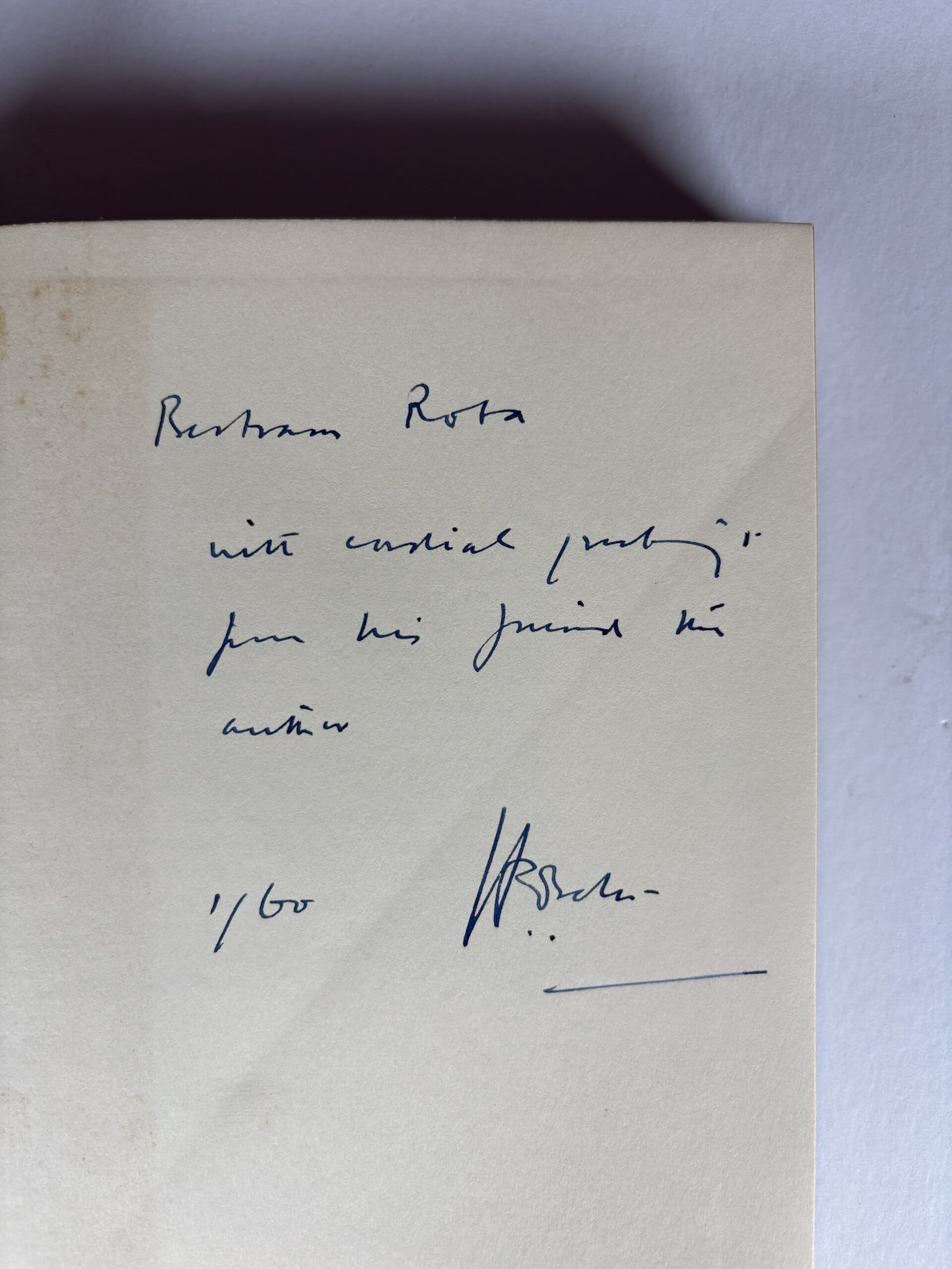 he bates when the green woods laugh signed first2