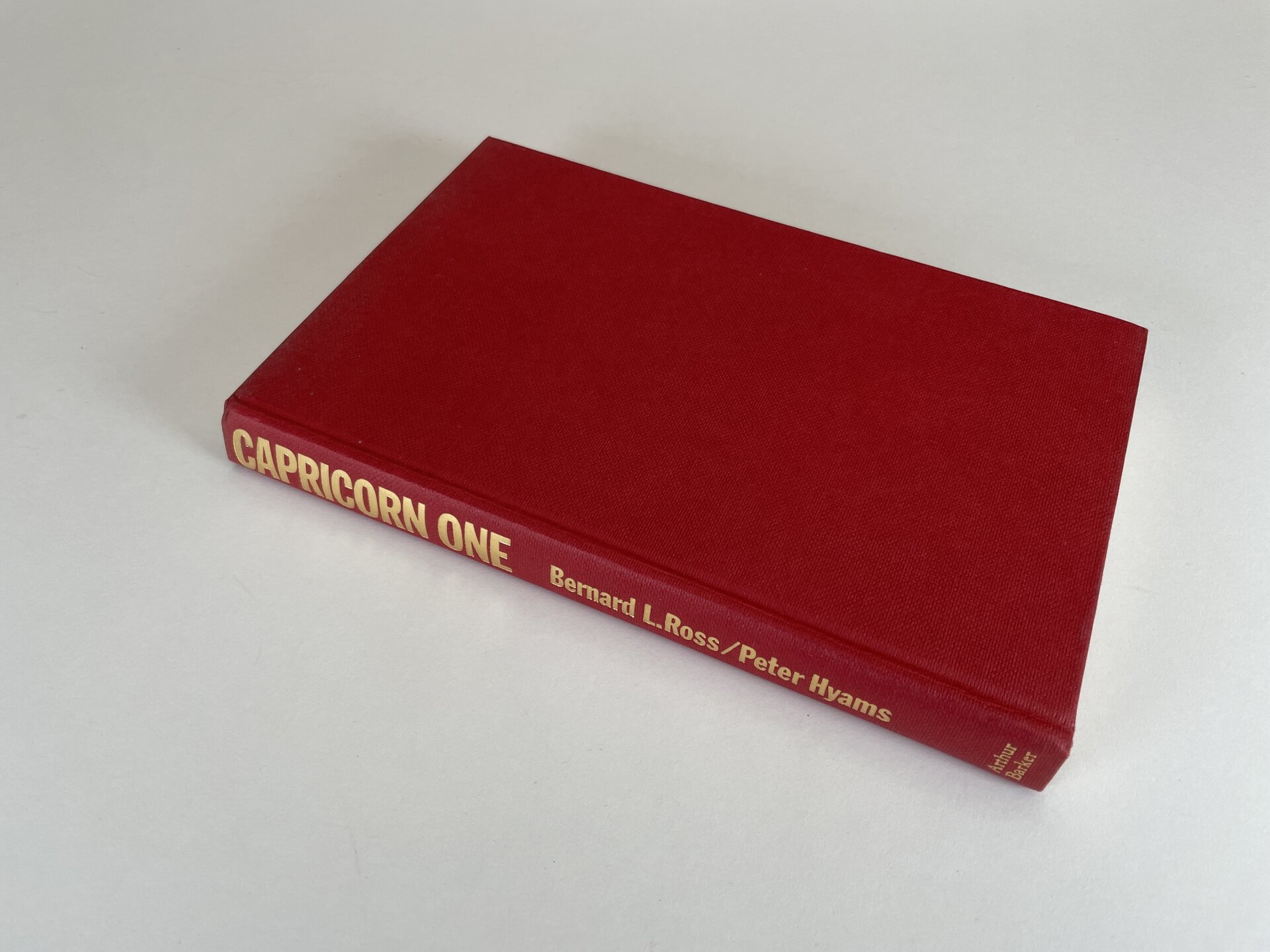 bernard ross capricorn one first ed3