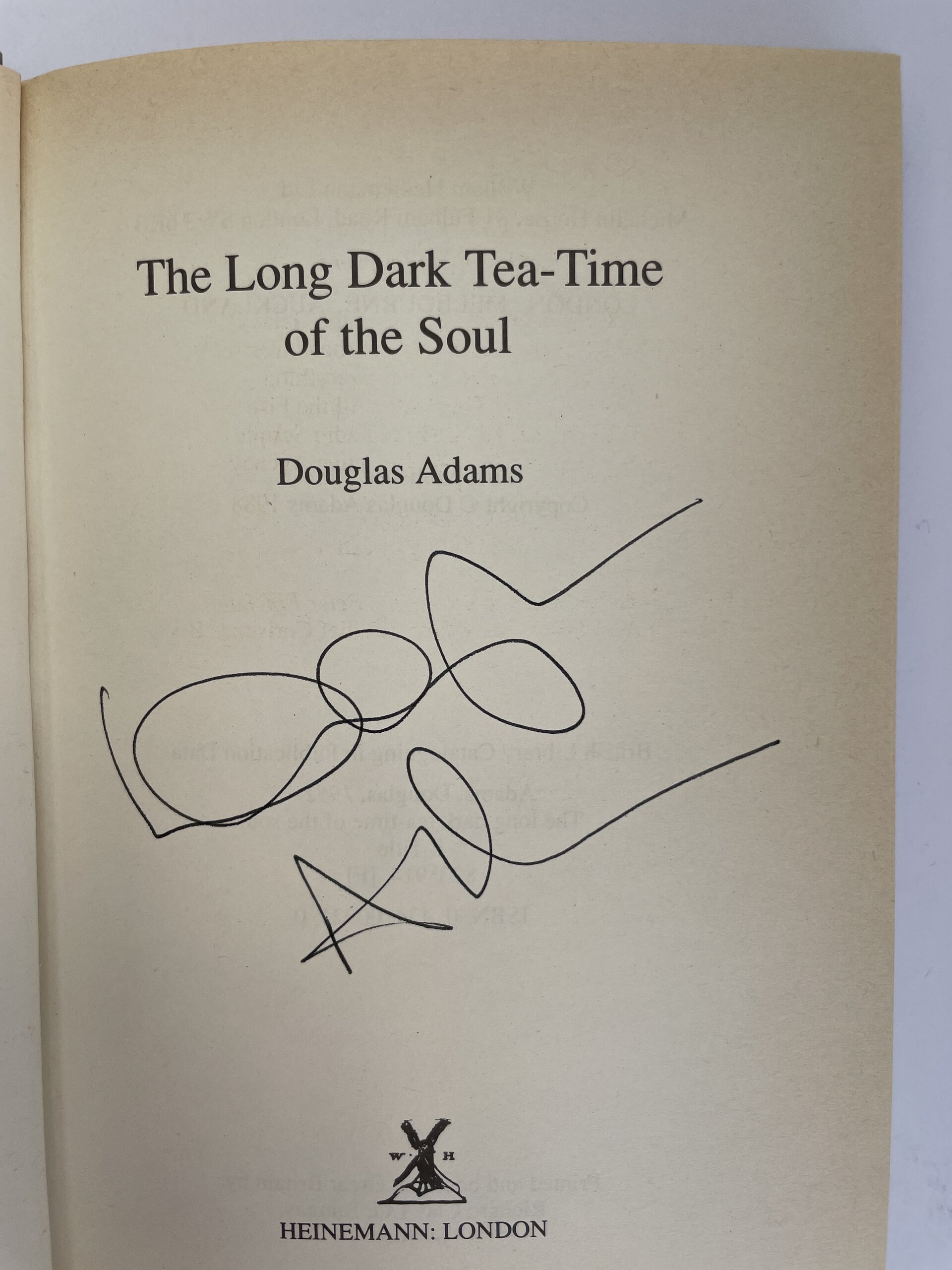 douglas adams the long dark tea time of the soul with promo card 2
