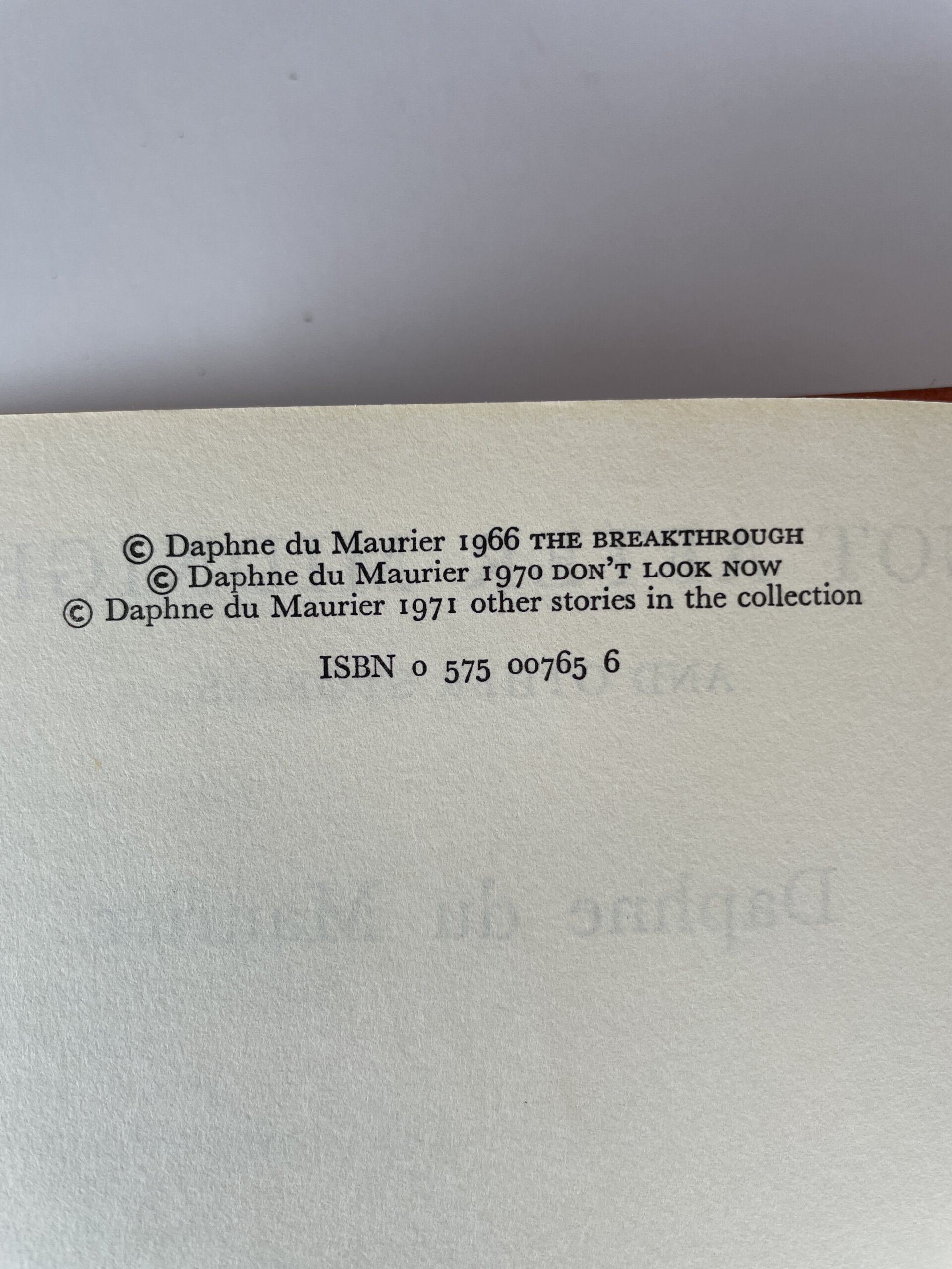 daphne du maurier dont look now book and campain3