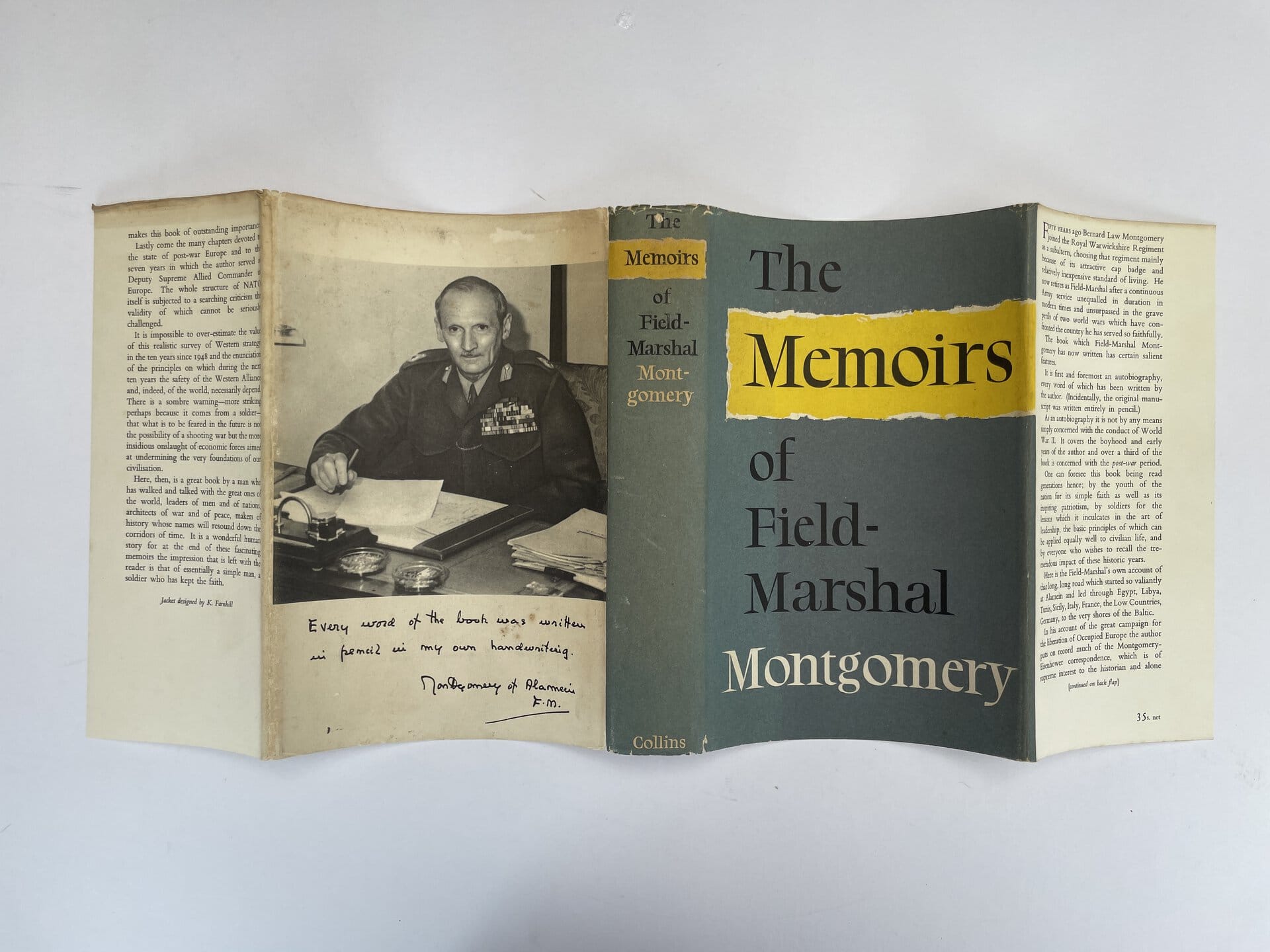 the memoirs of field marshall montgomery first edition5