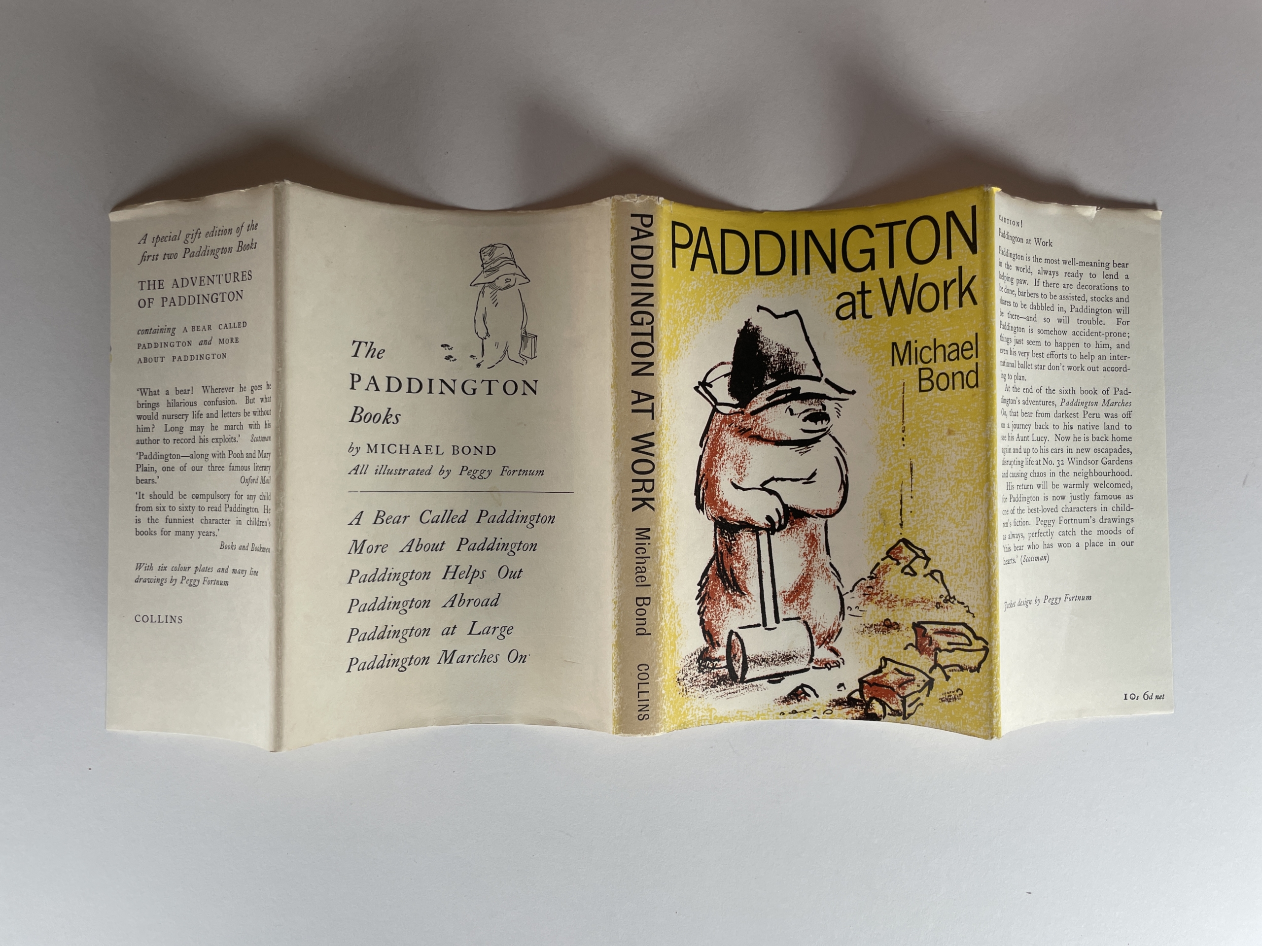 michael bond paddington at work first edition4