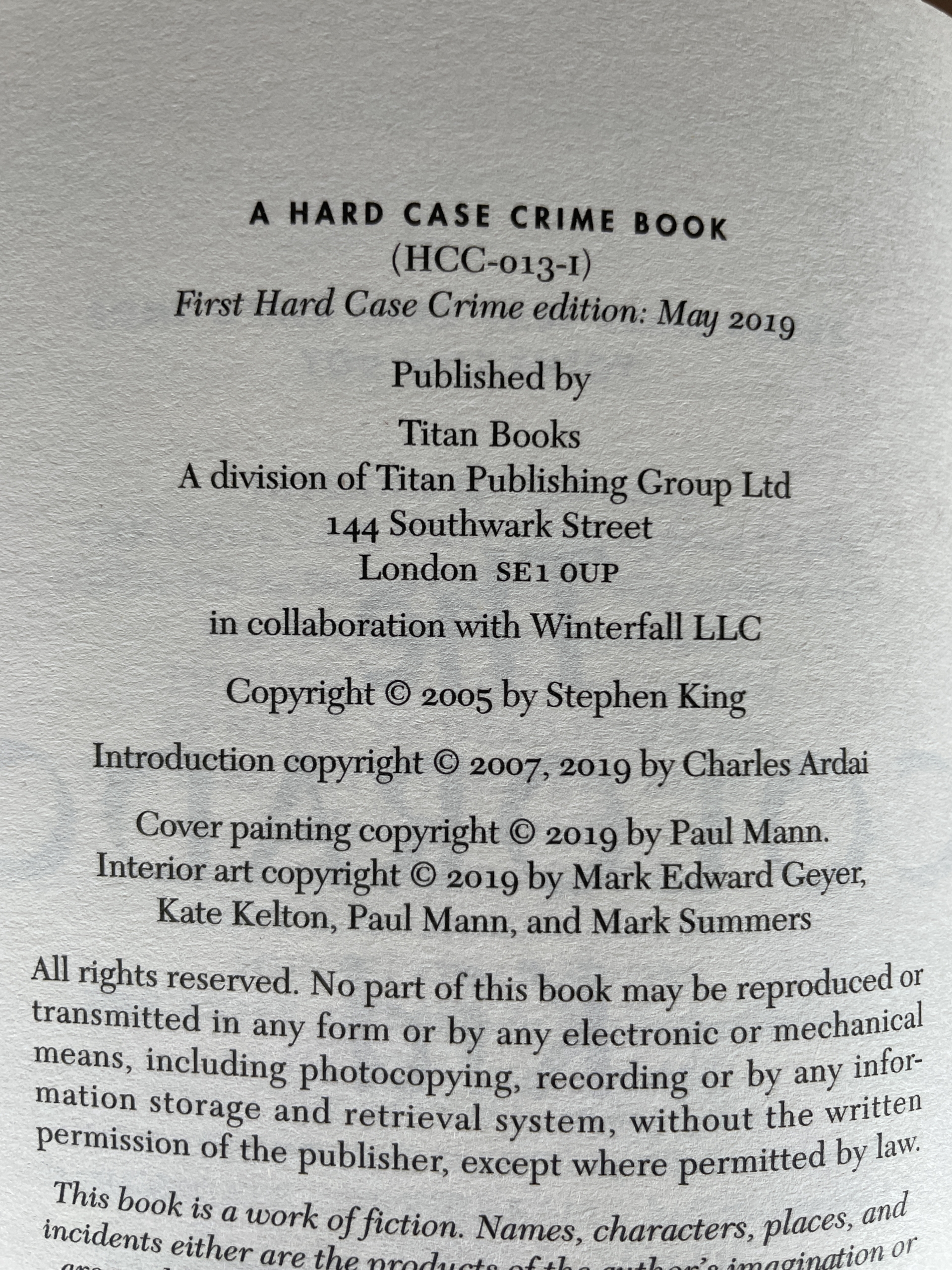 stephen king the colorado kid first uk edition2
