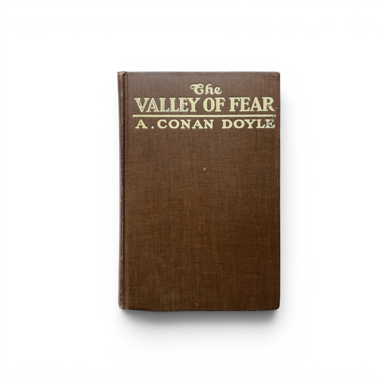 a conan doyle the valley of fear first edition1
