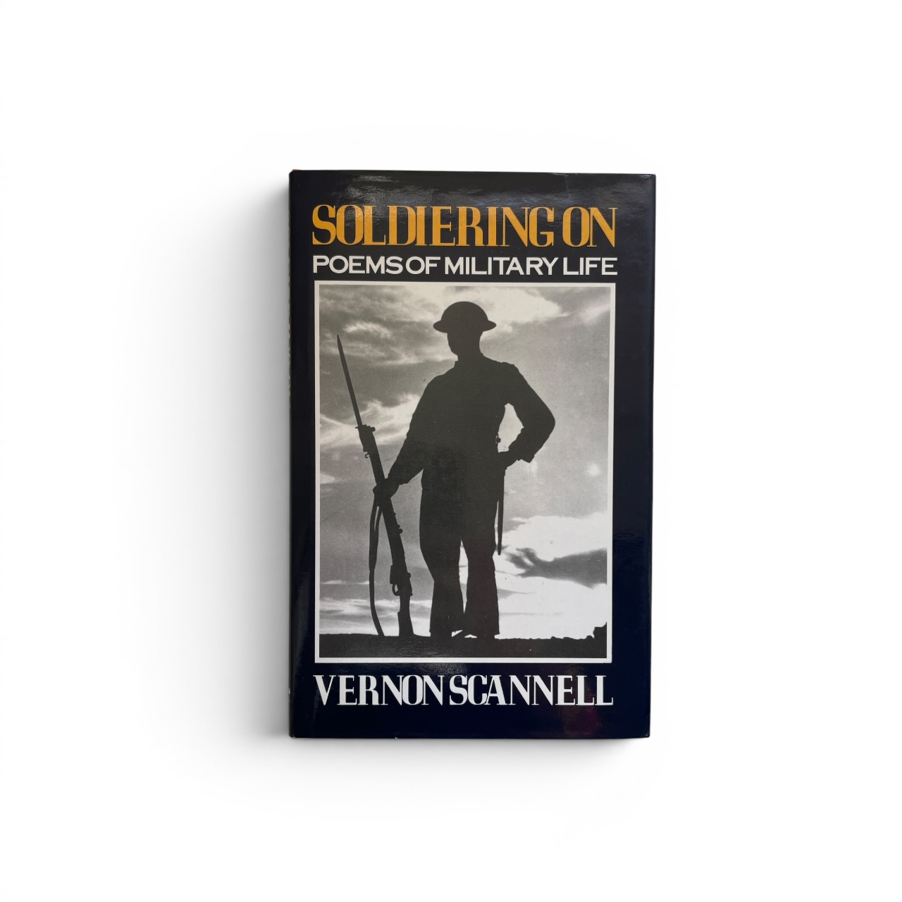 vernon scannell soldiering on signed first 1